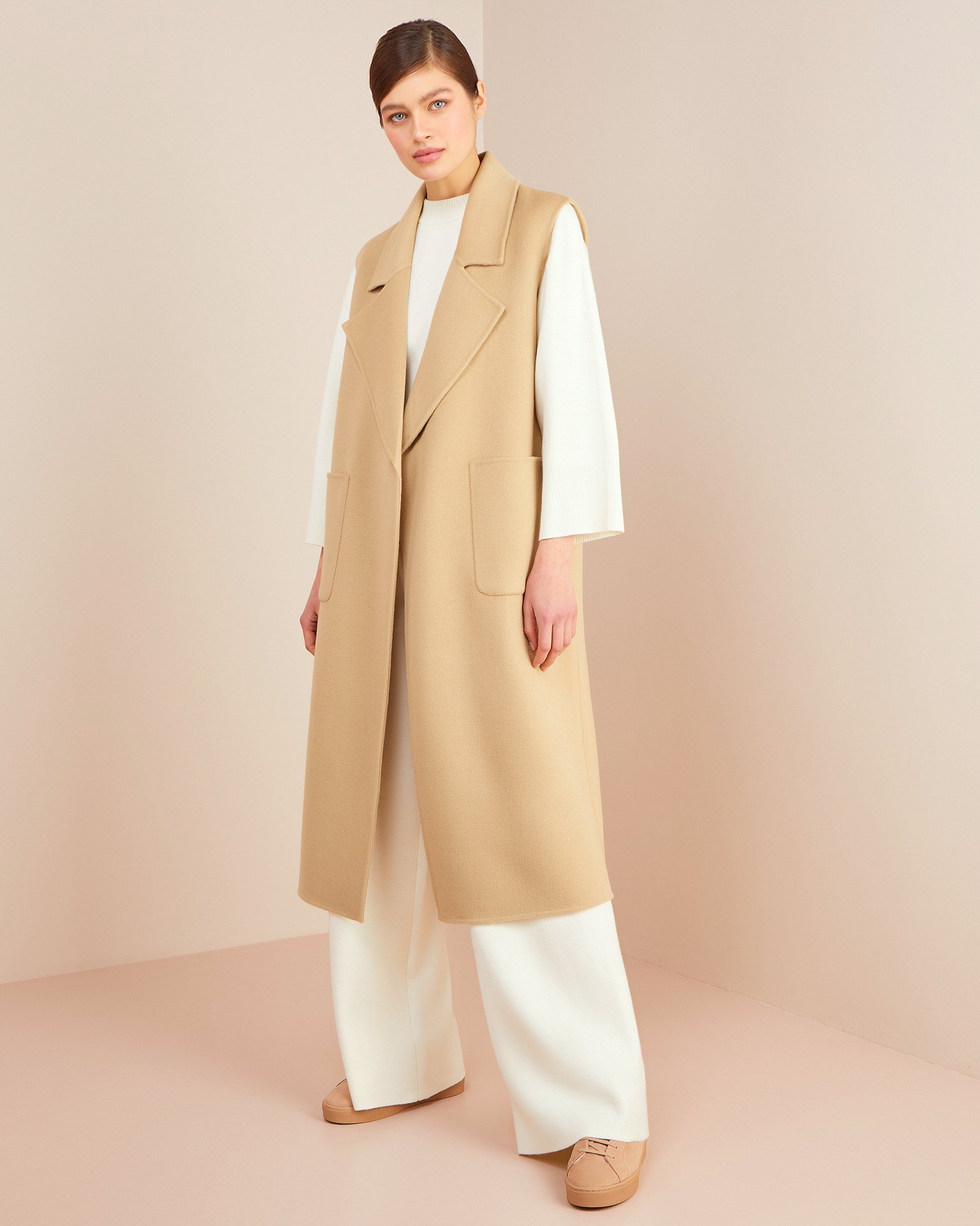 Жилет из 100% шерсти 3