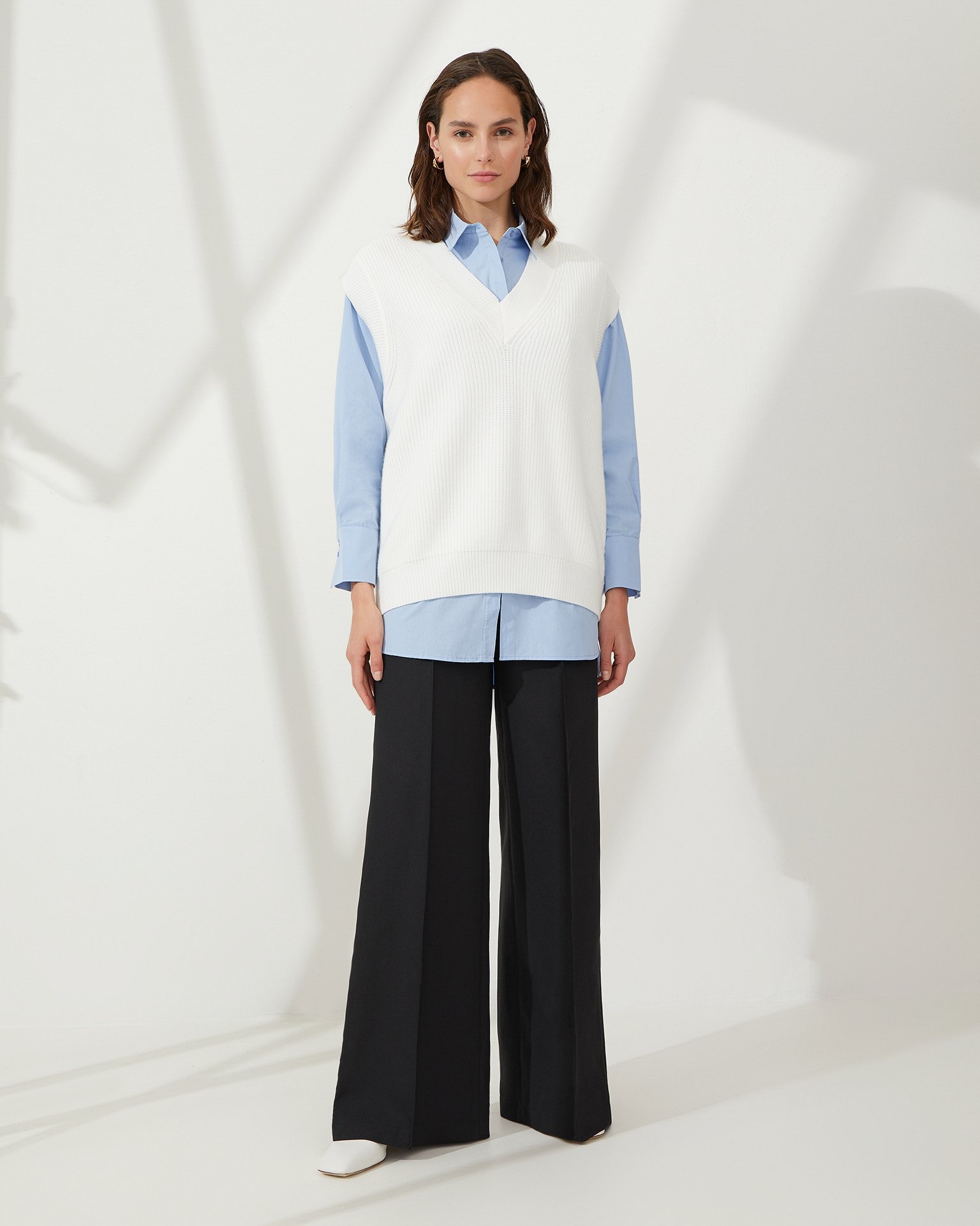 Белый жилет 6