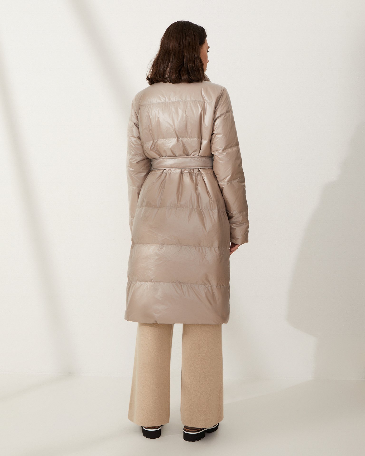 Стёганное утепленное пальто 3