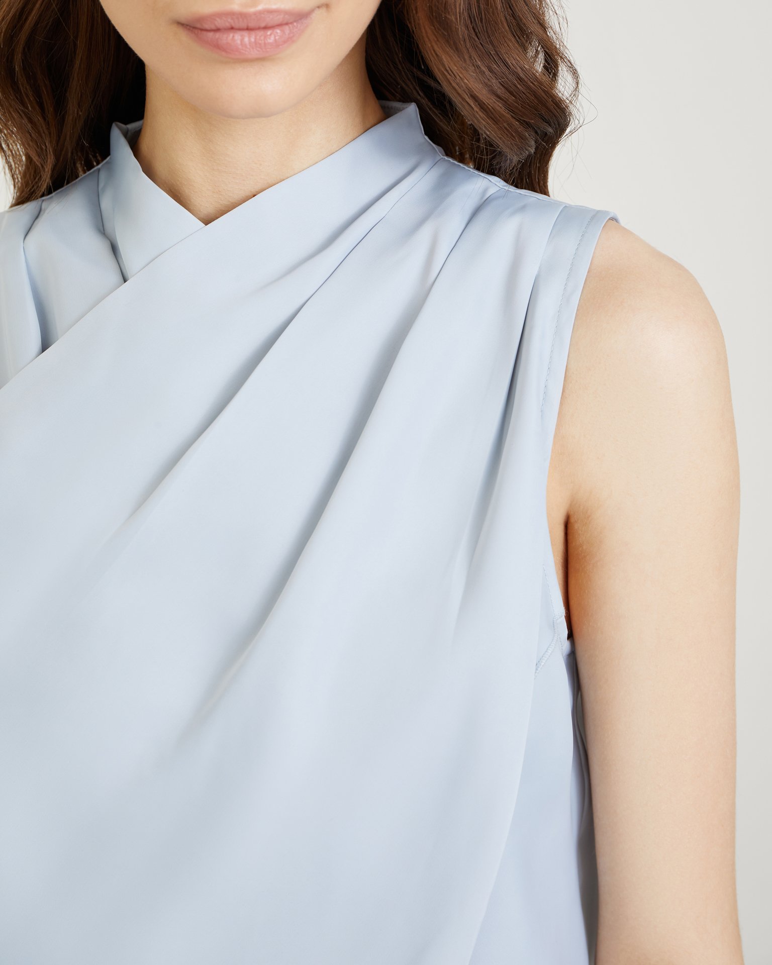 Топ с открытыми рукавами 7