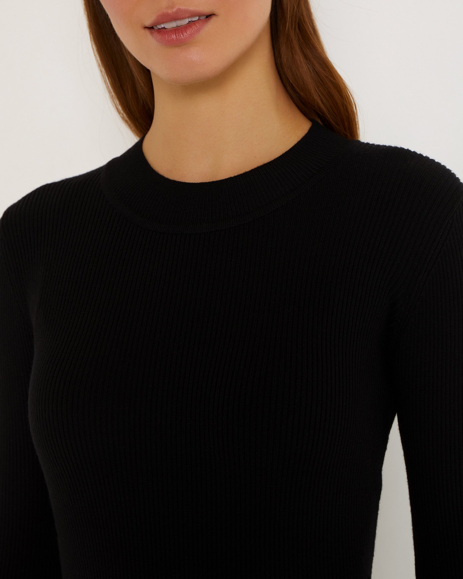 Черная водолазка 6