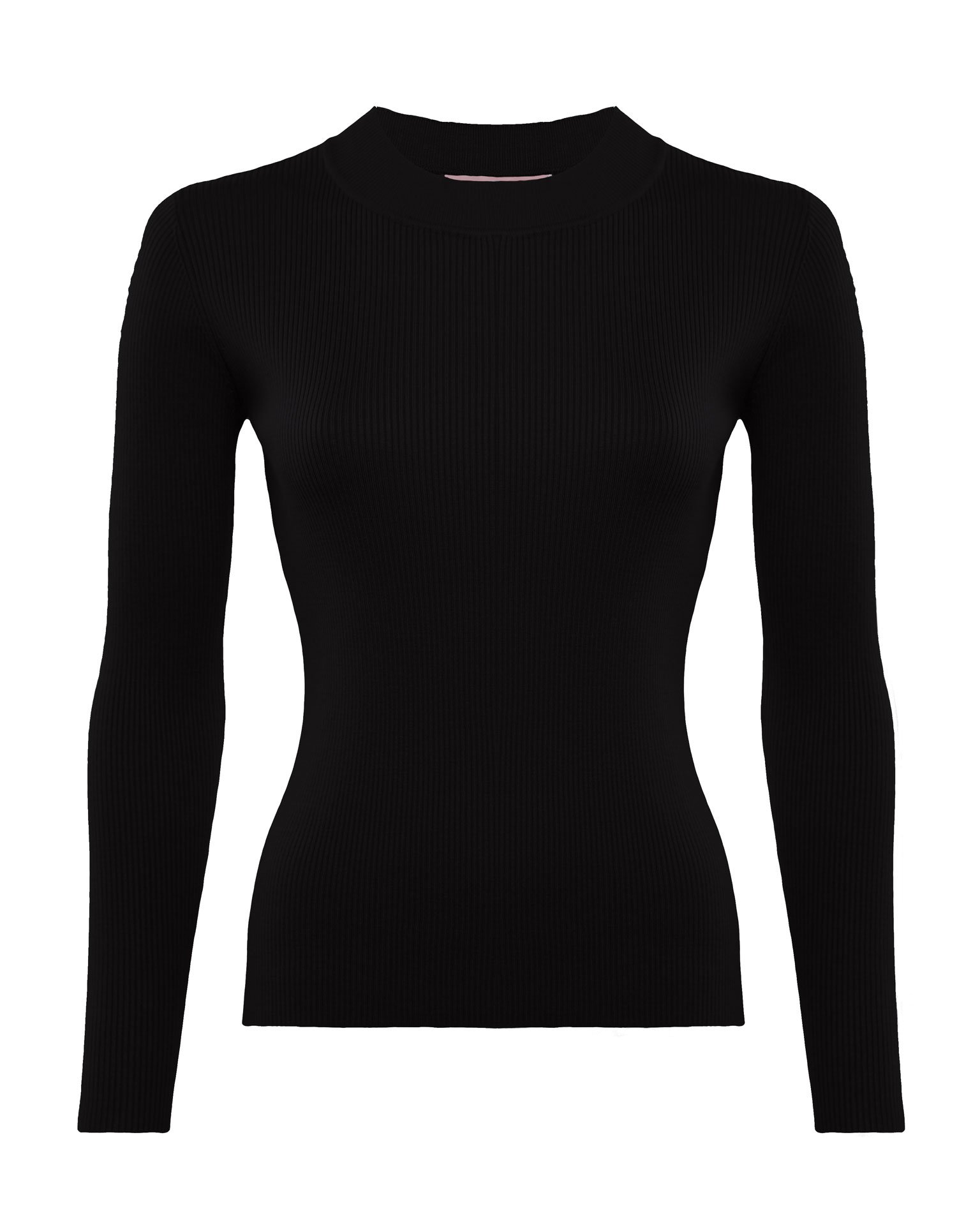 Черная водолазка 1