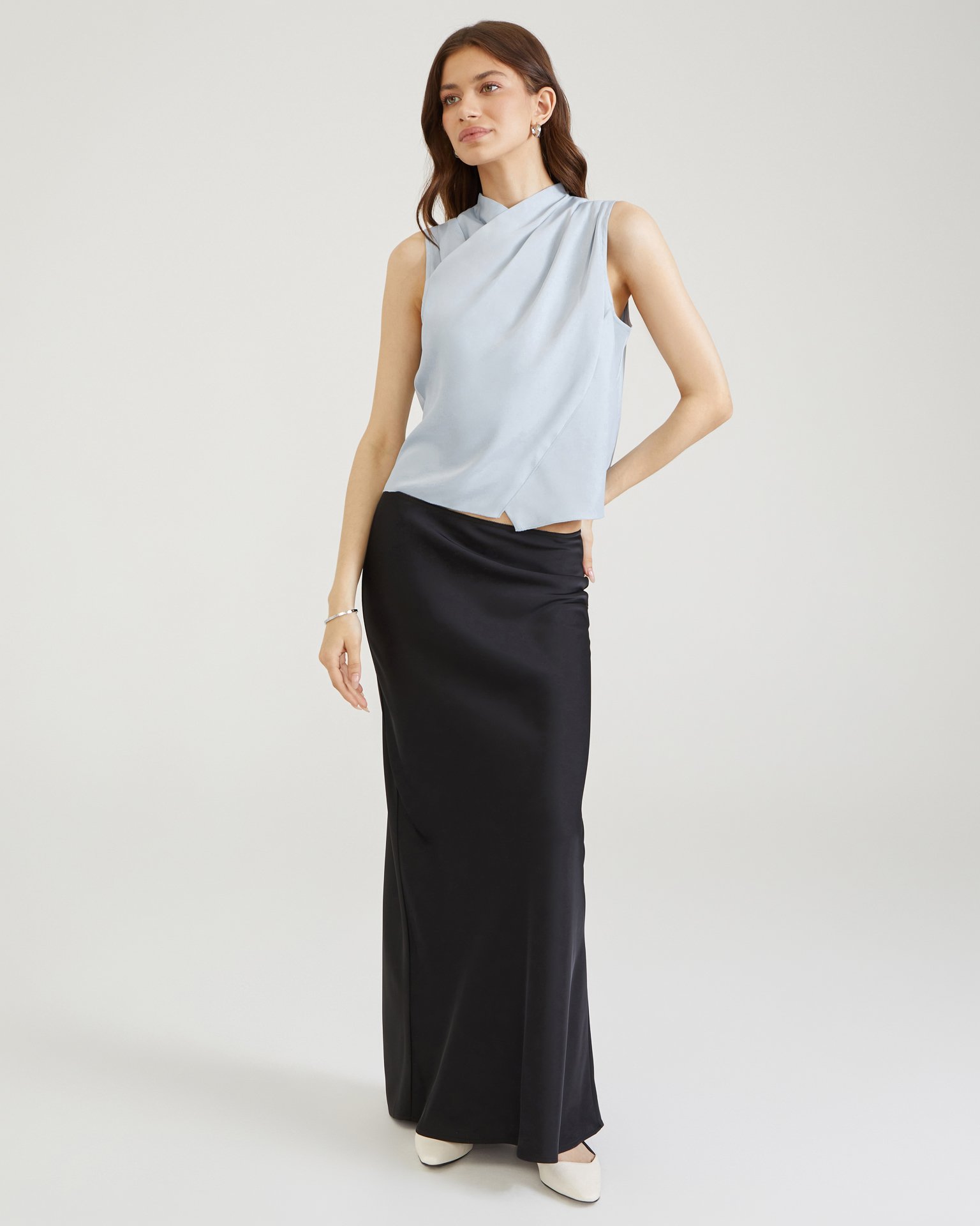 Топ с открытыми рукавами 1