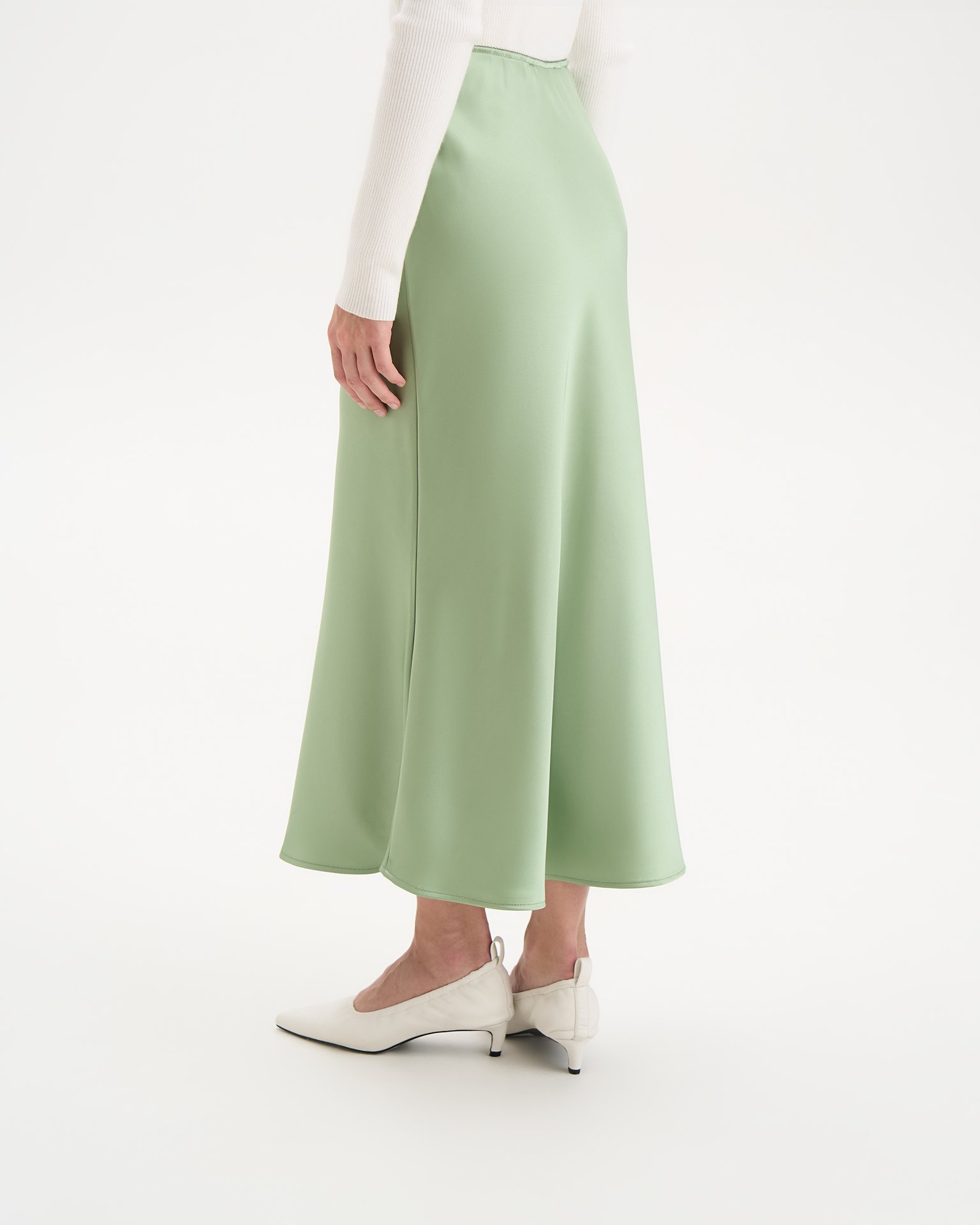 Юбка миди А-силуэта 5