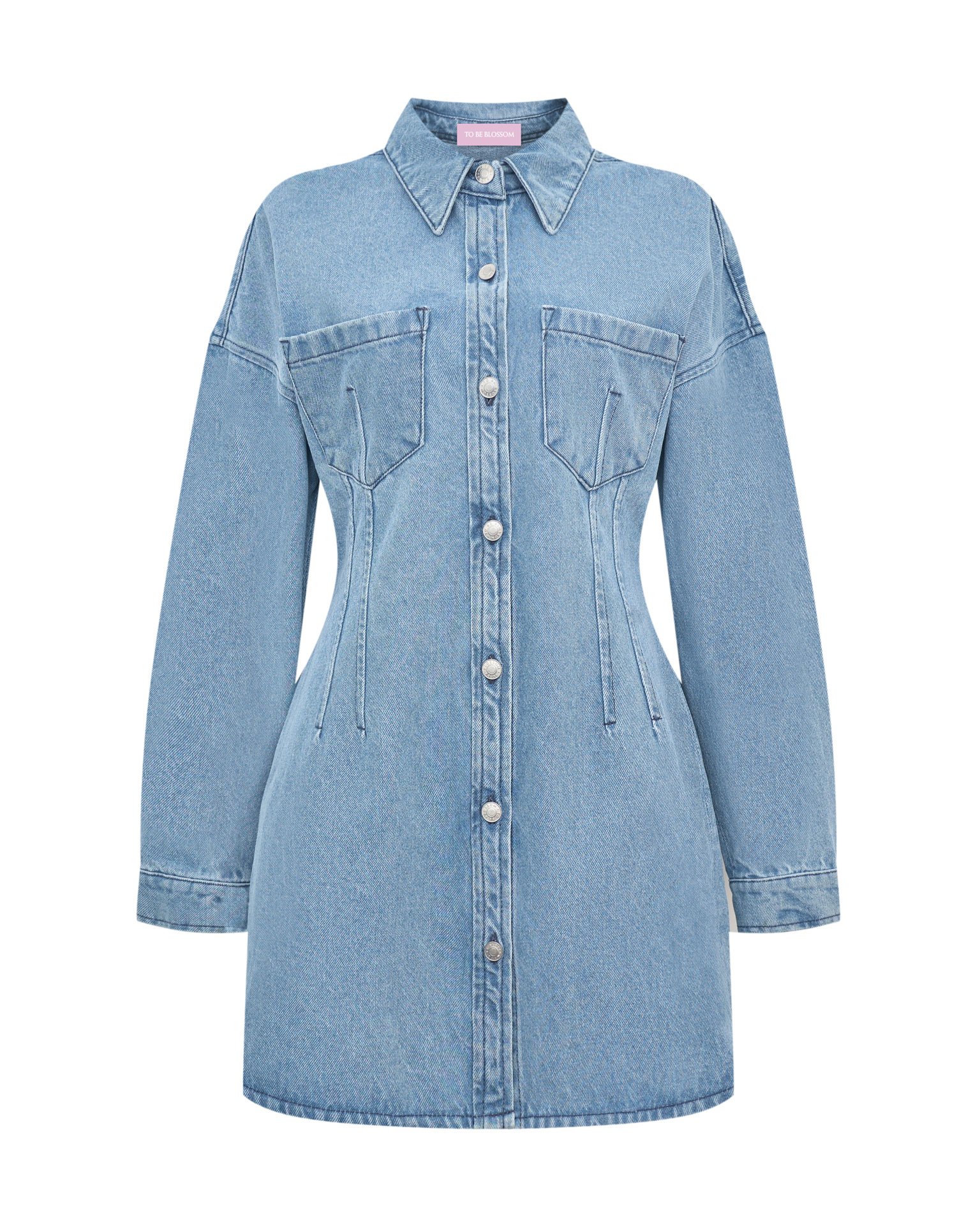 Платье из денима 8