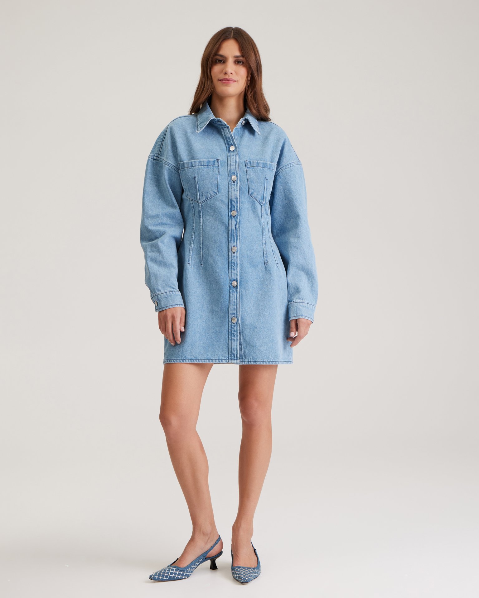 Платье из денима 2