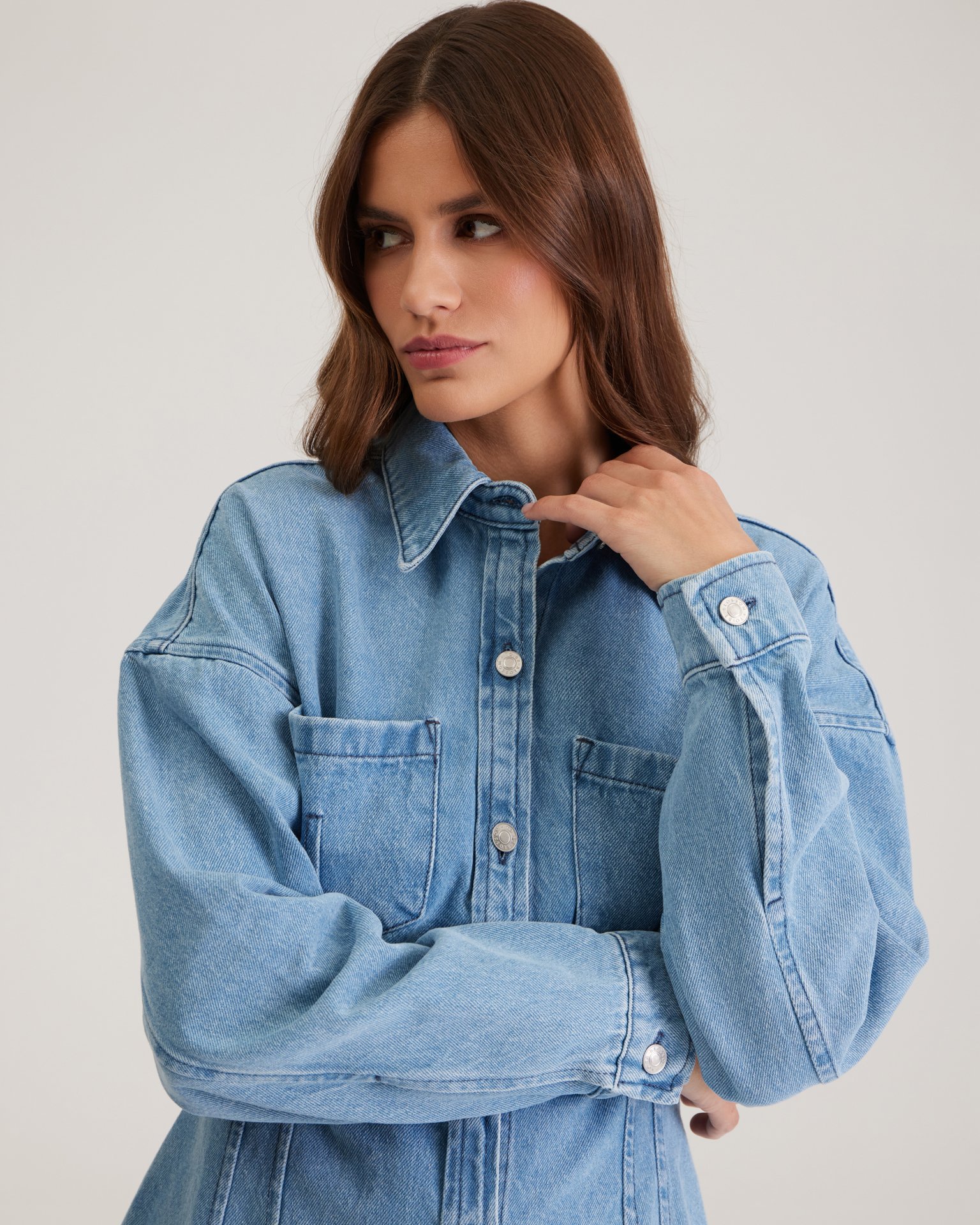 Платье из денима 6