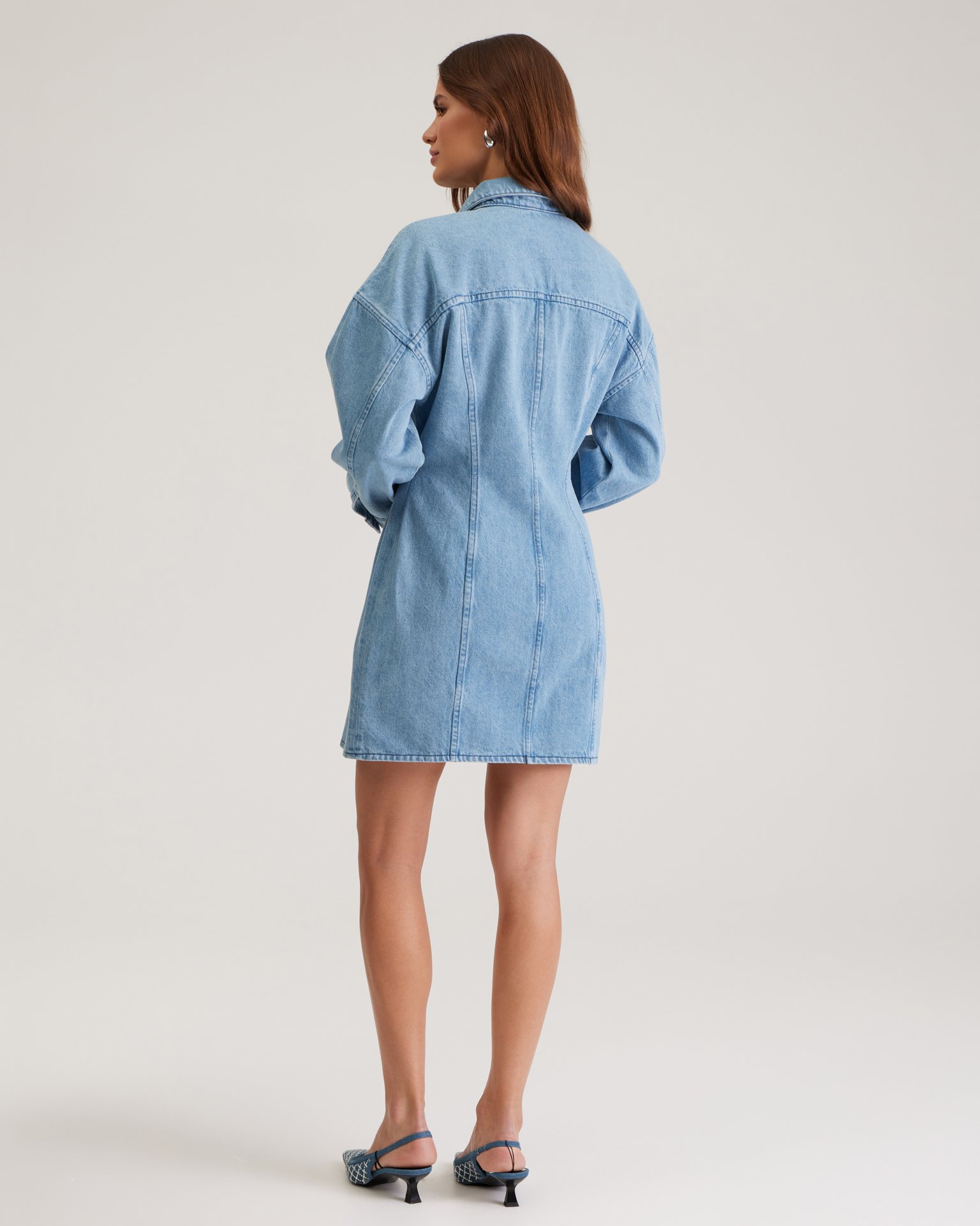 Платье из денима 3