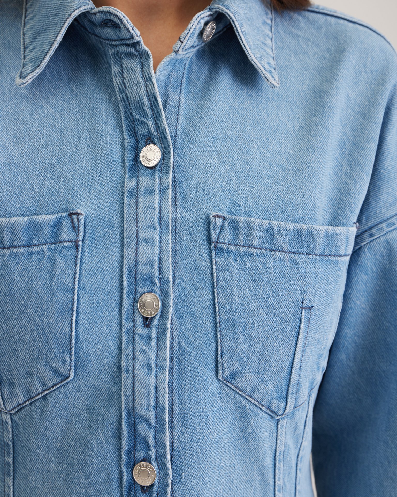 Платье из денима 7