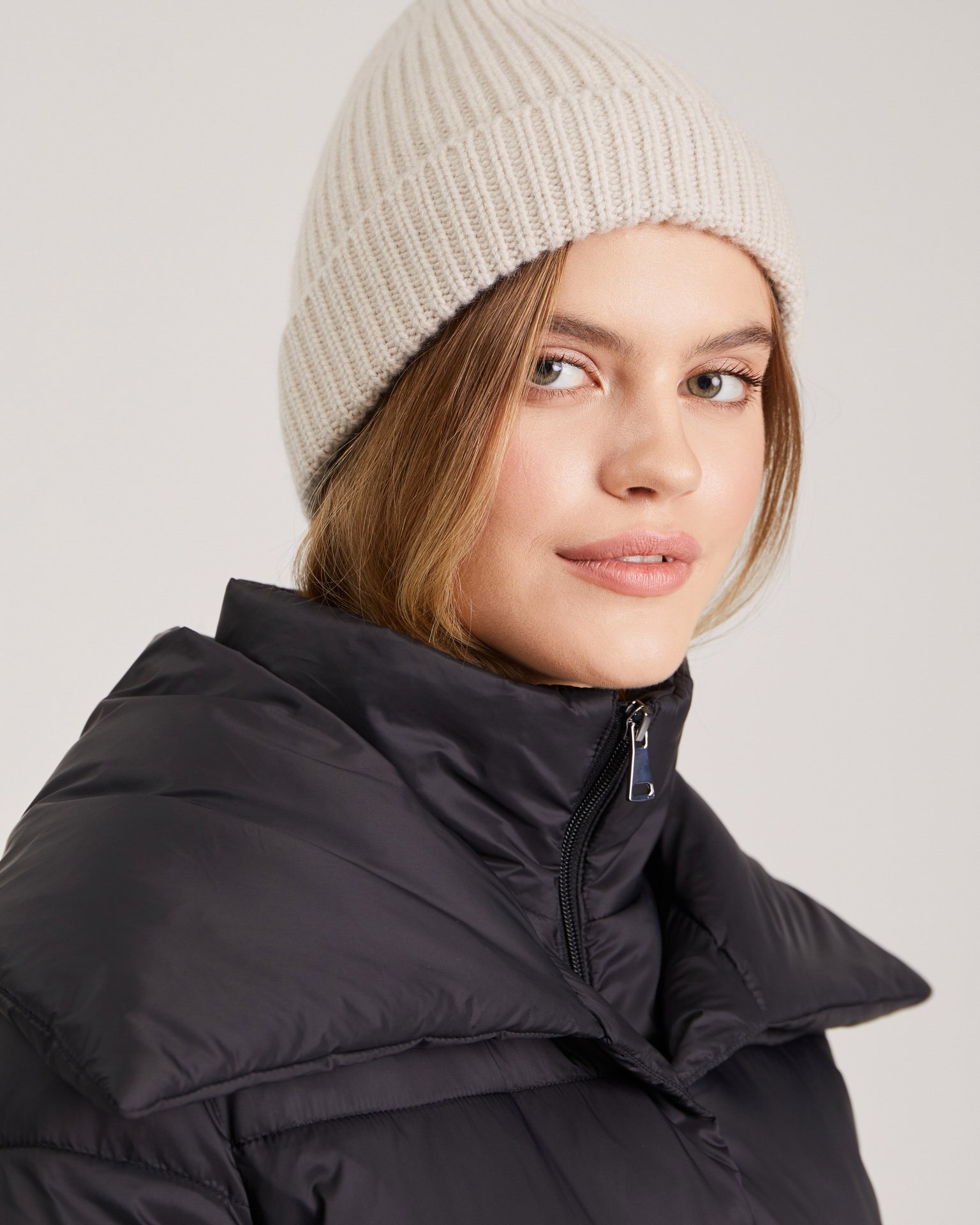 Wool and Cashmere Beanie 3