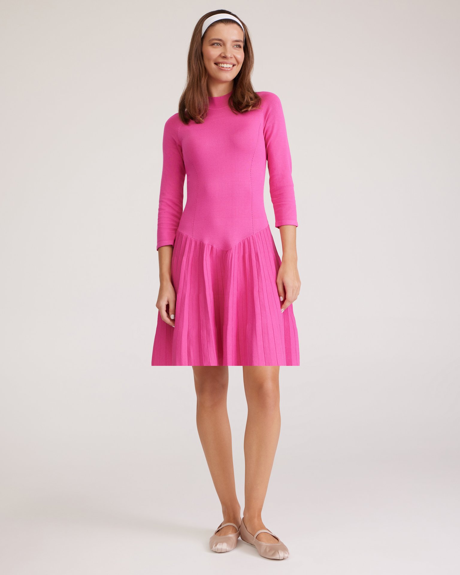 Плиссированное платье 1