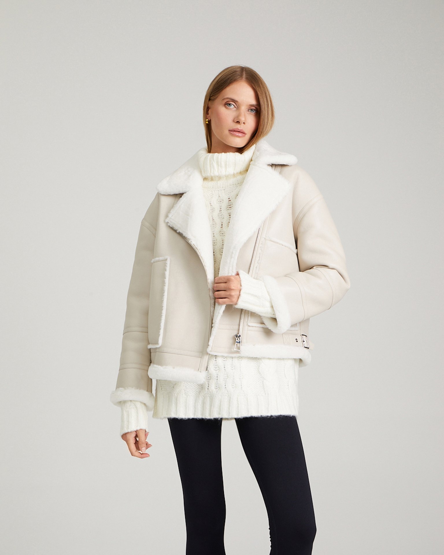 Дубленка из эко-кожи 6