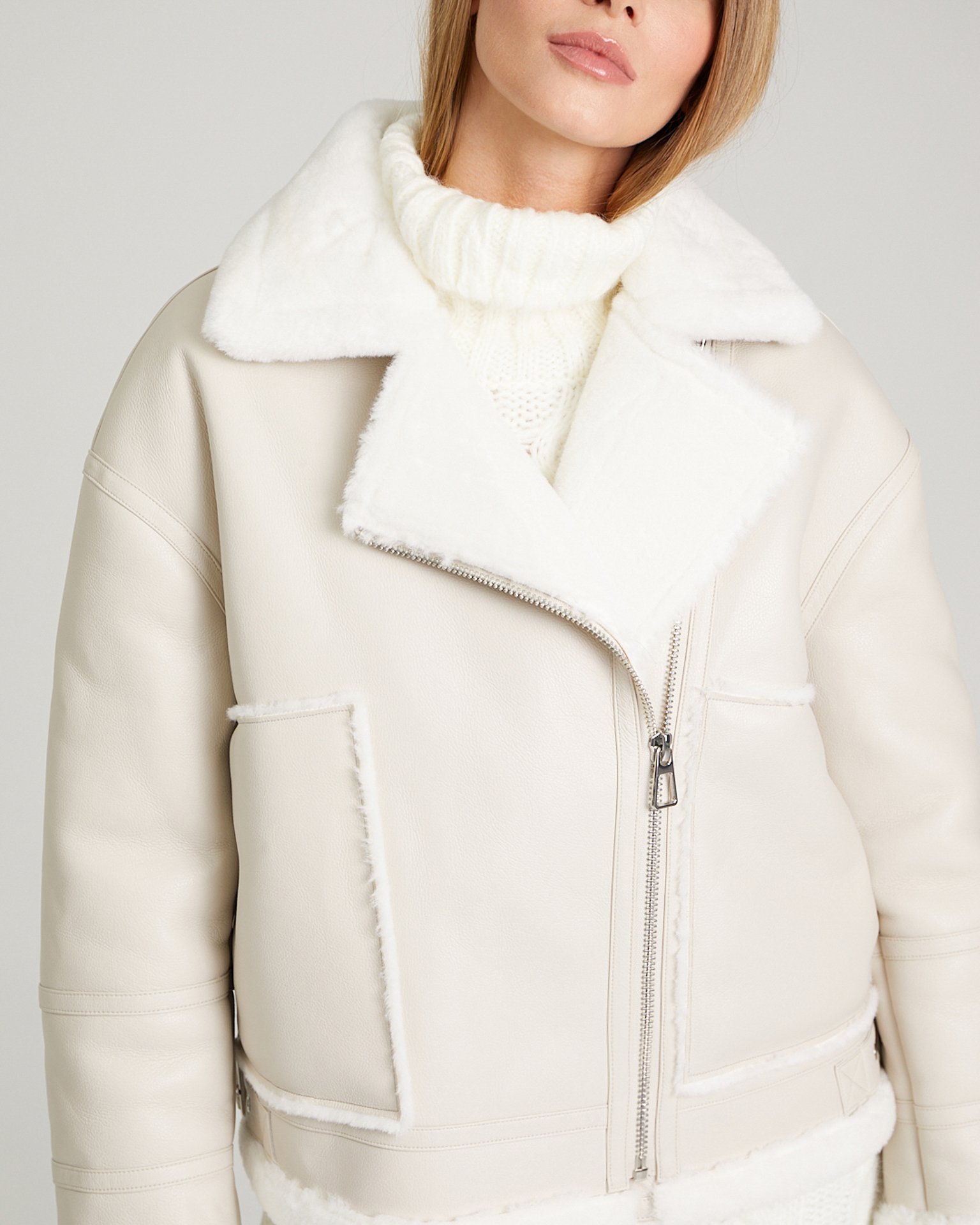 Дубленка из эко-кожи 8