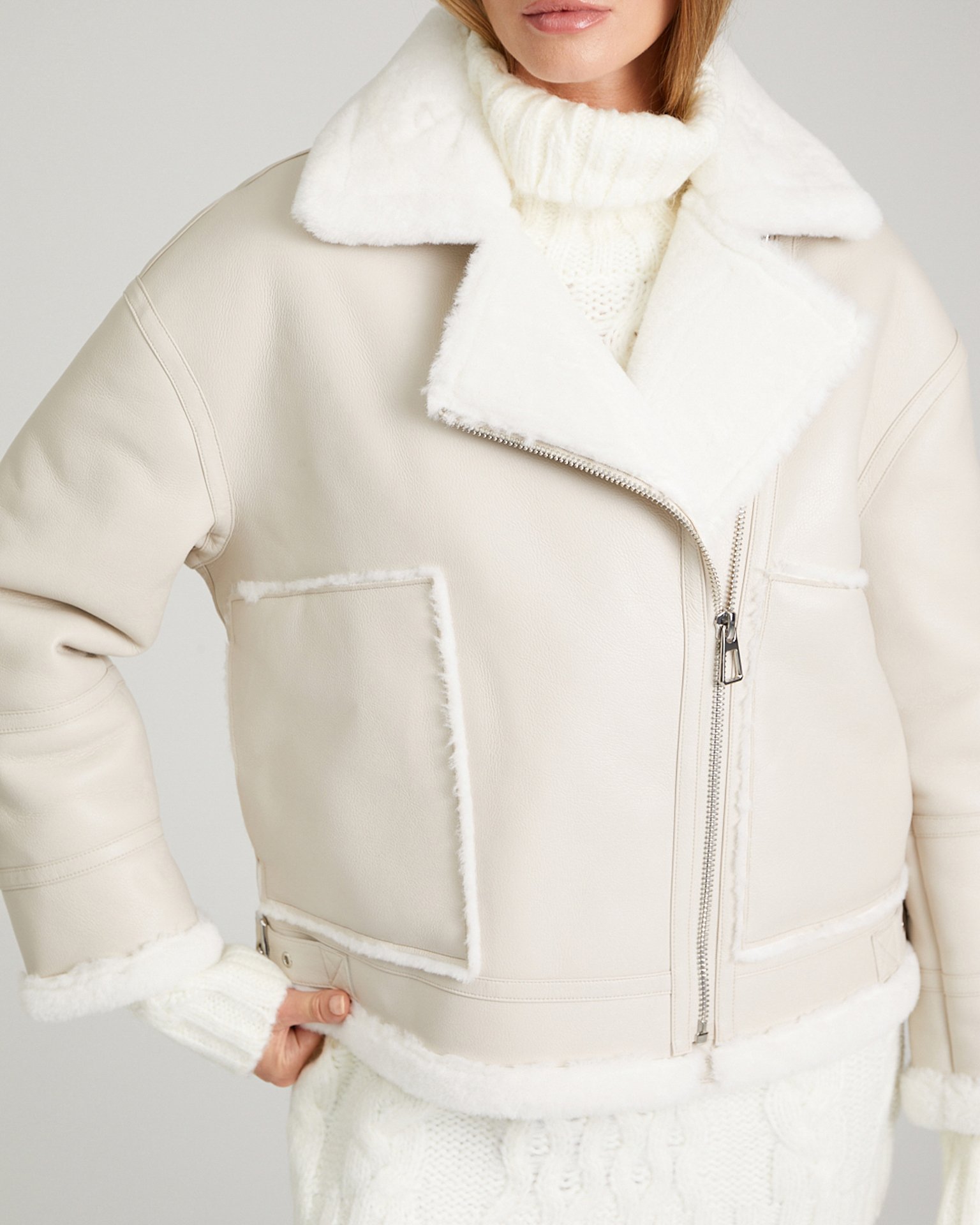 Дубленка из эко-кожи 7