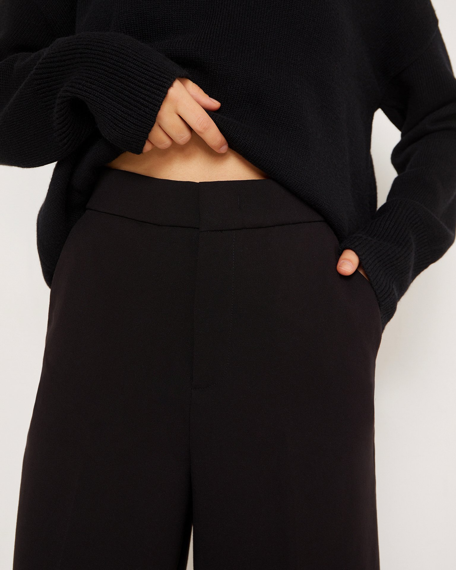 Bermuda shorts with pressed creases 6