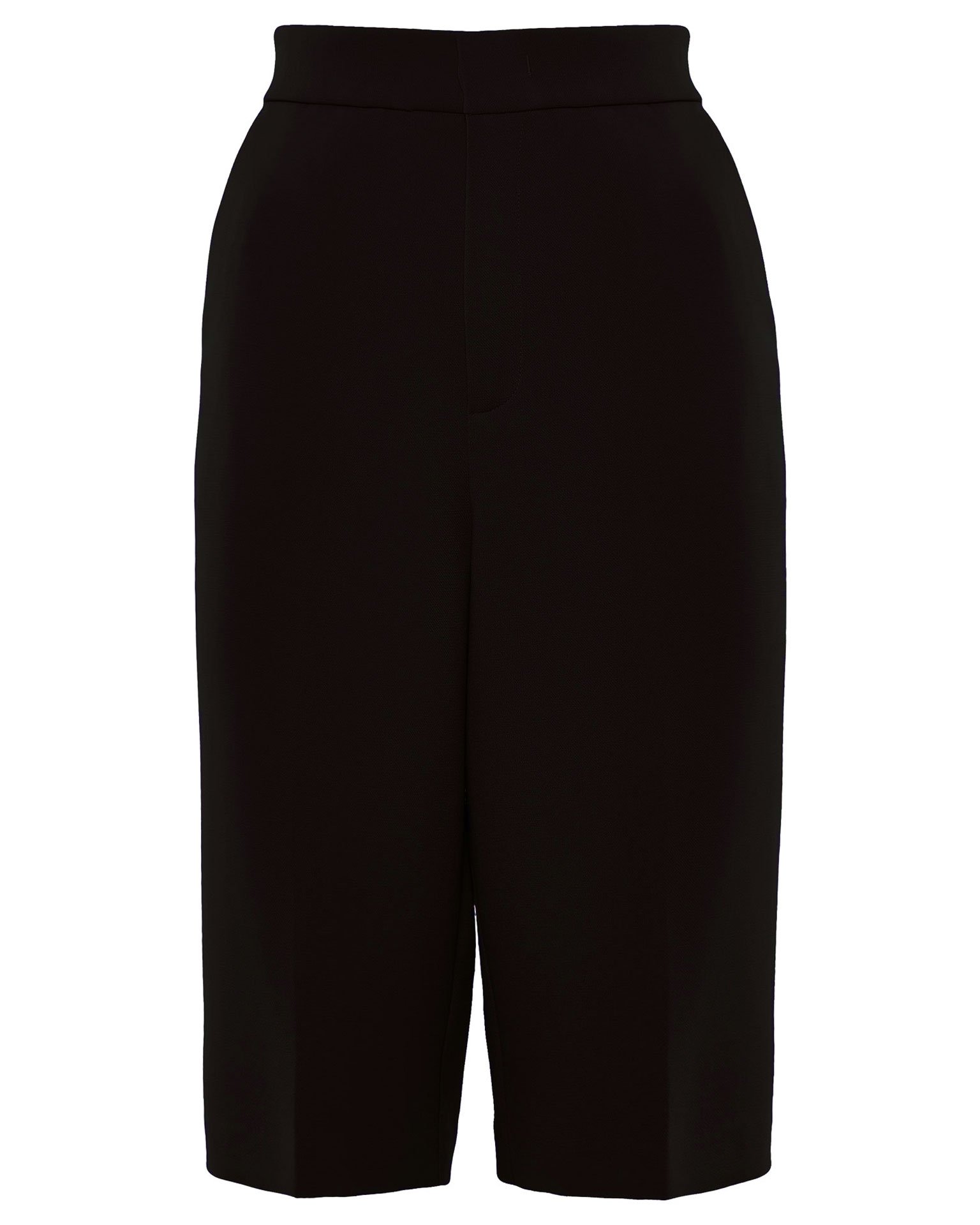 Bermuda shorts with pressed creases 1