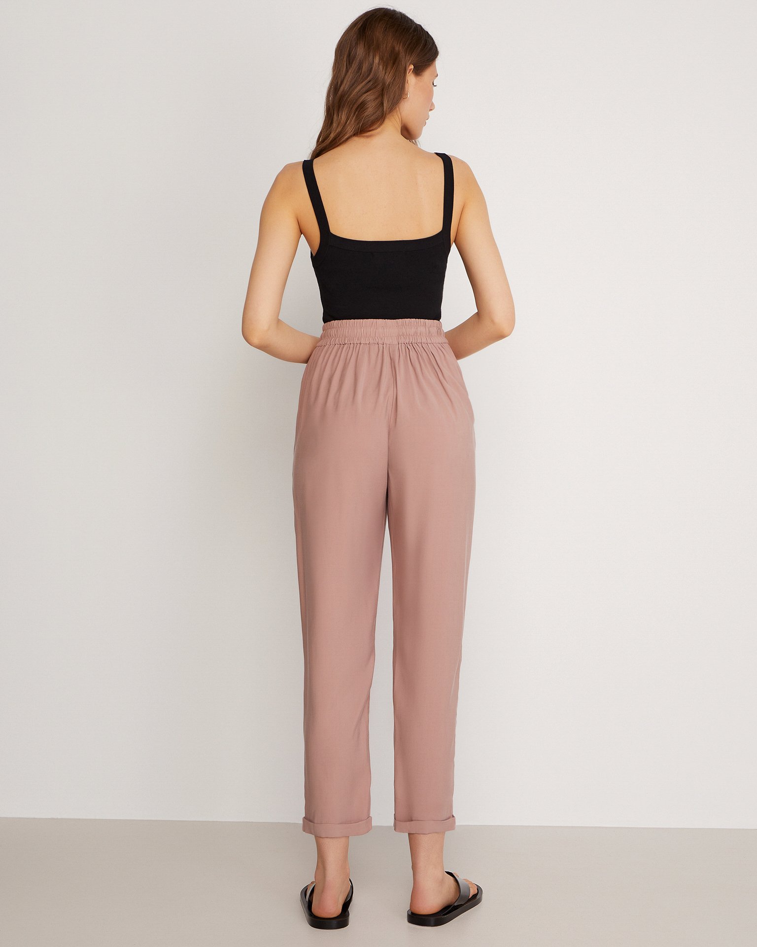 Свободные брюки на резинке 3