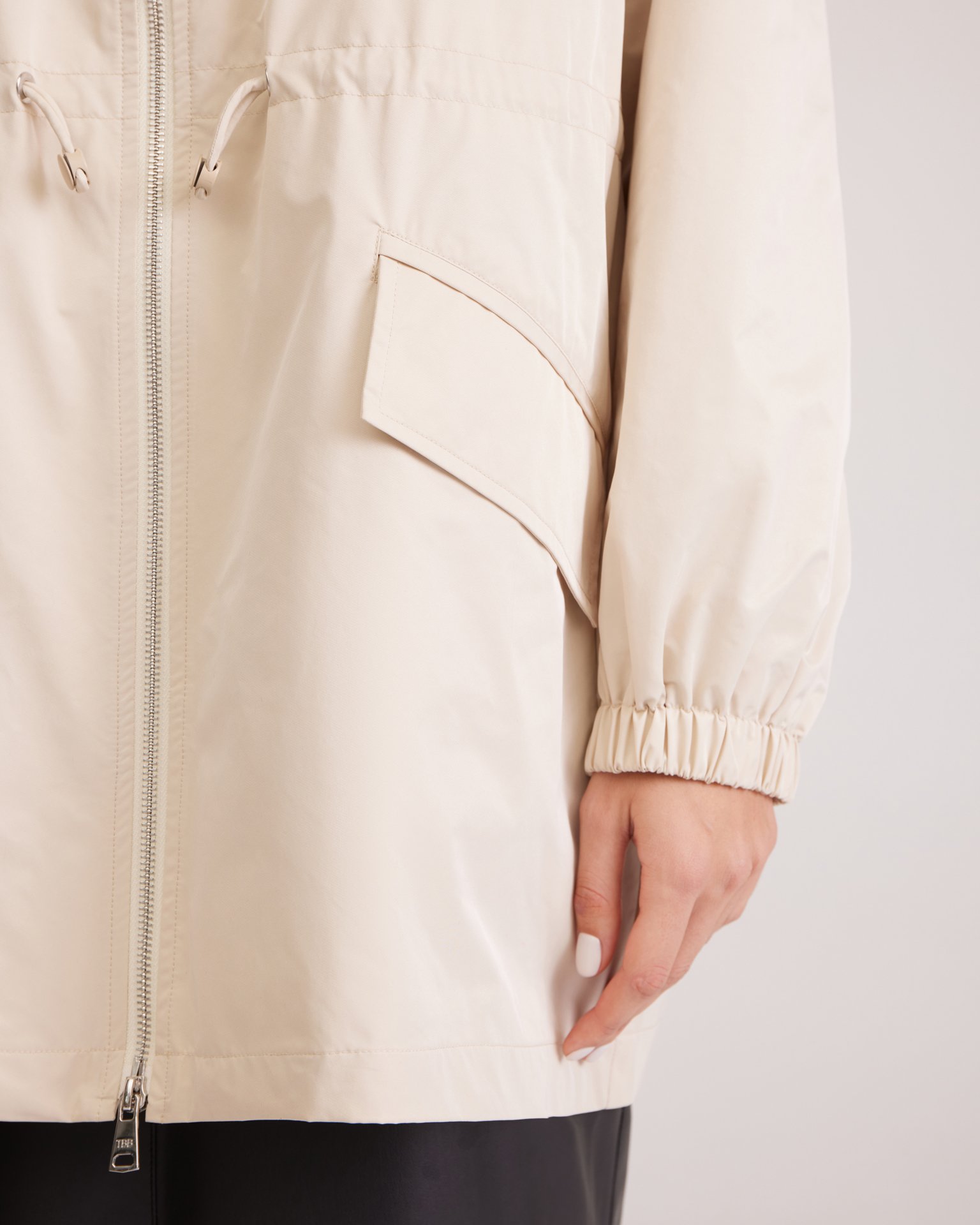 Тренч в кремовом цвете 14