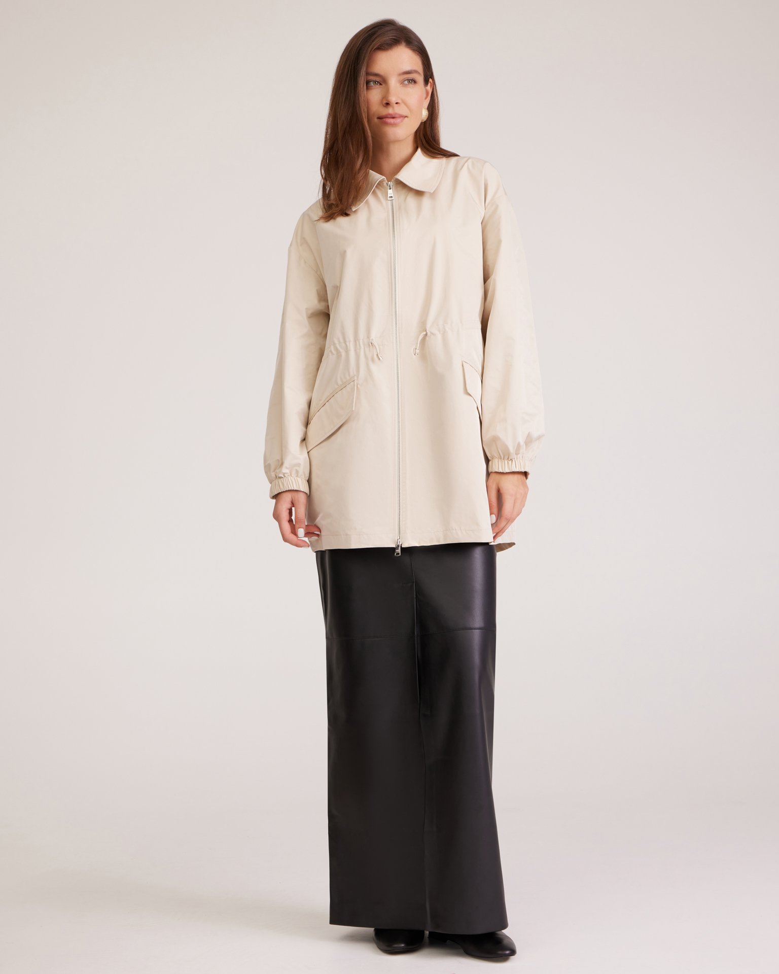 Тренч в кремовом цвете 6