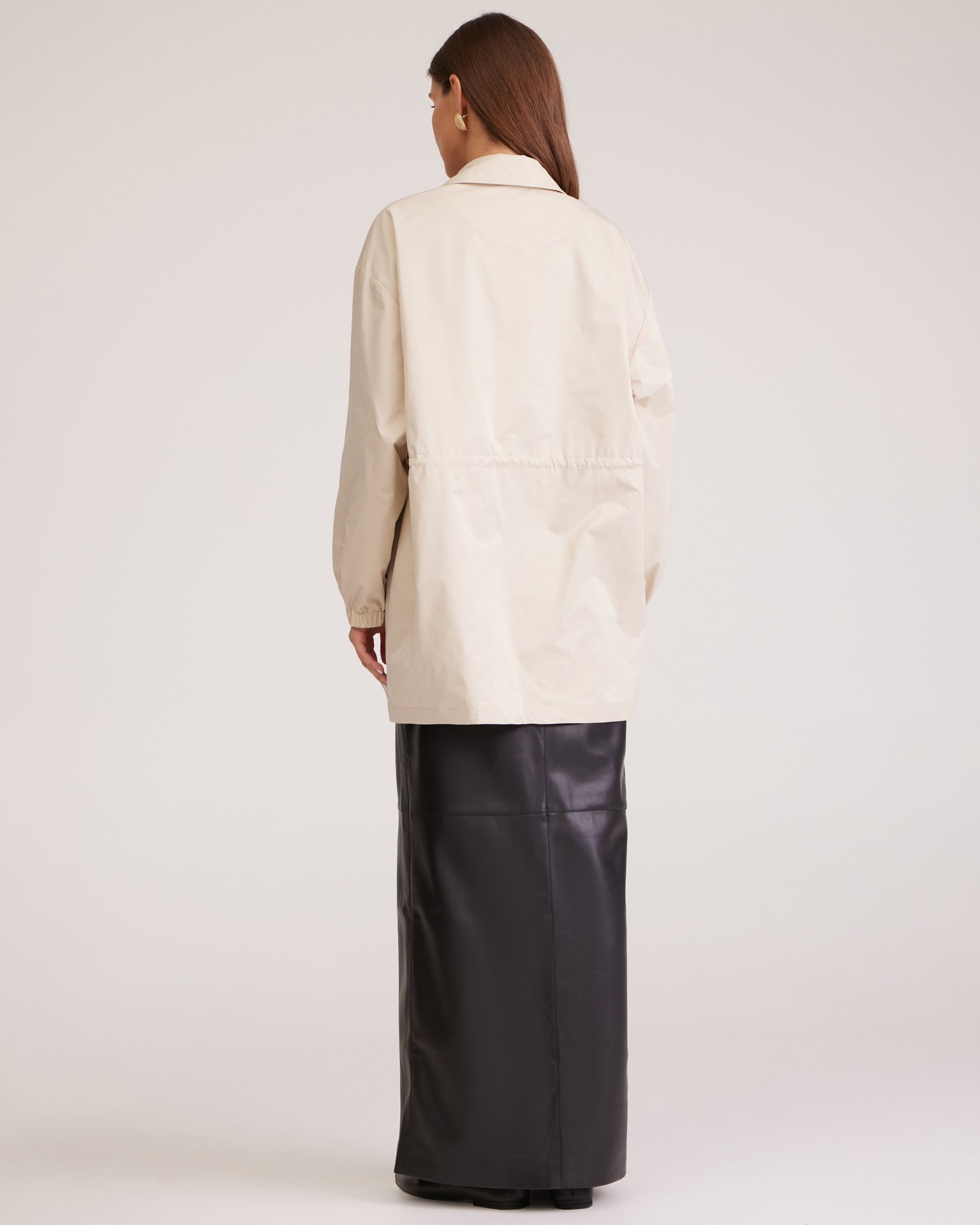 Тренч в кремовом цвете 3