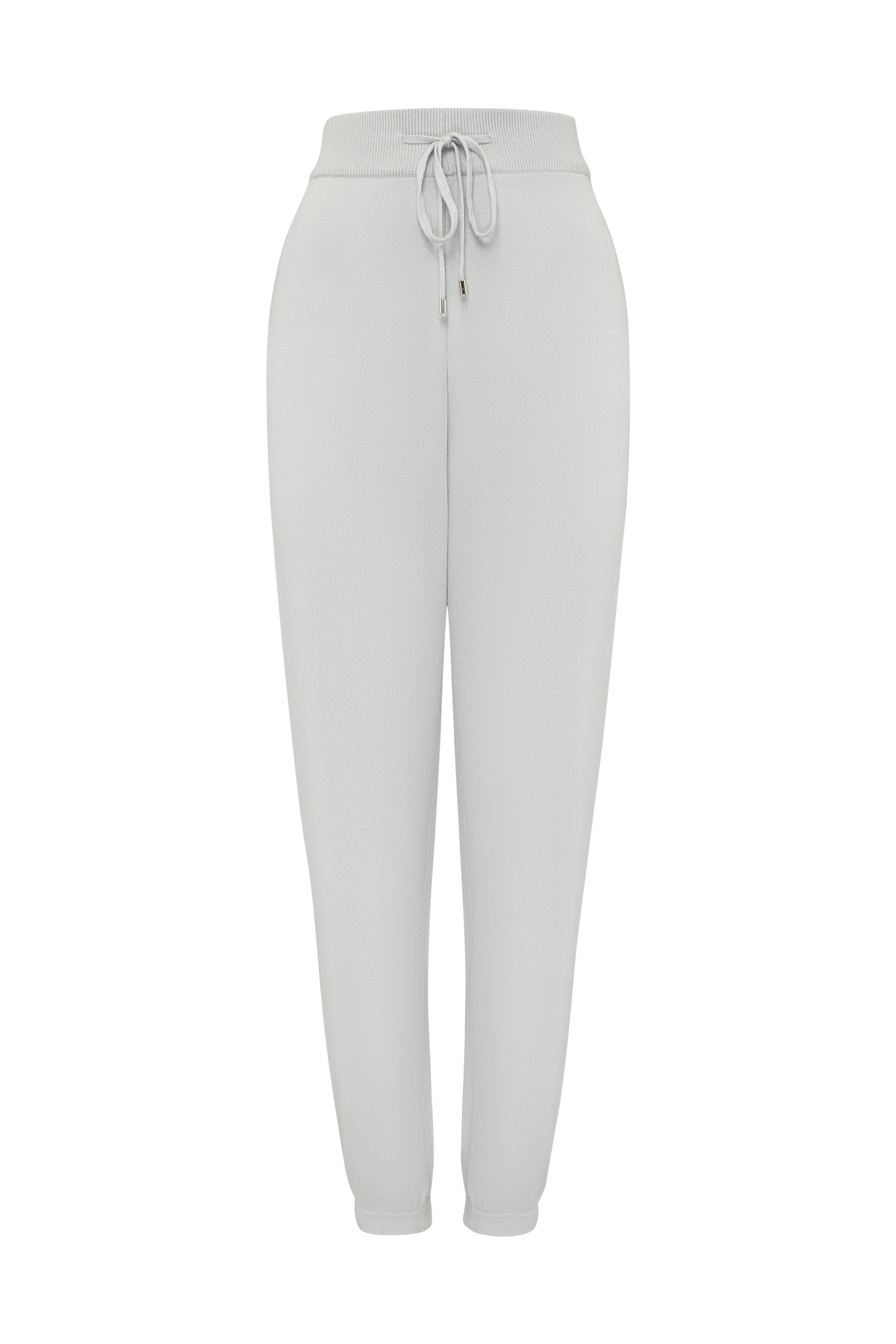 Grey Trousers with Elasticated Waist 6