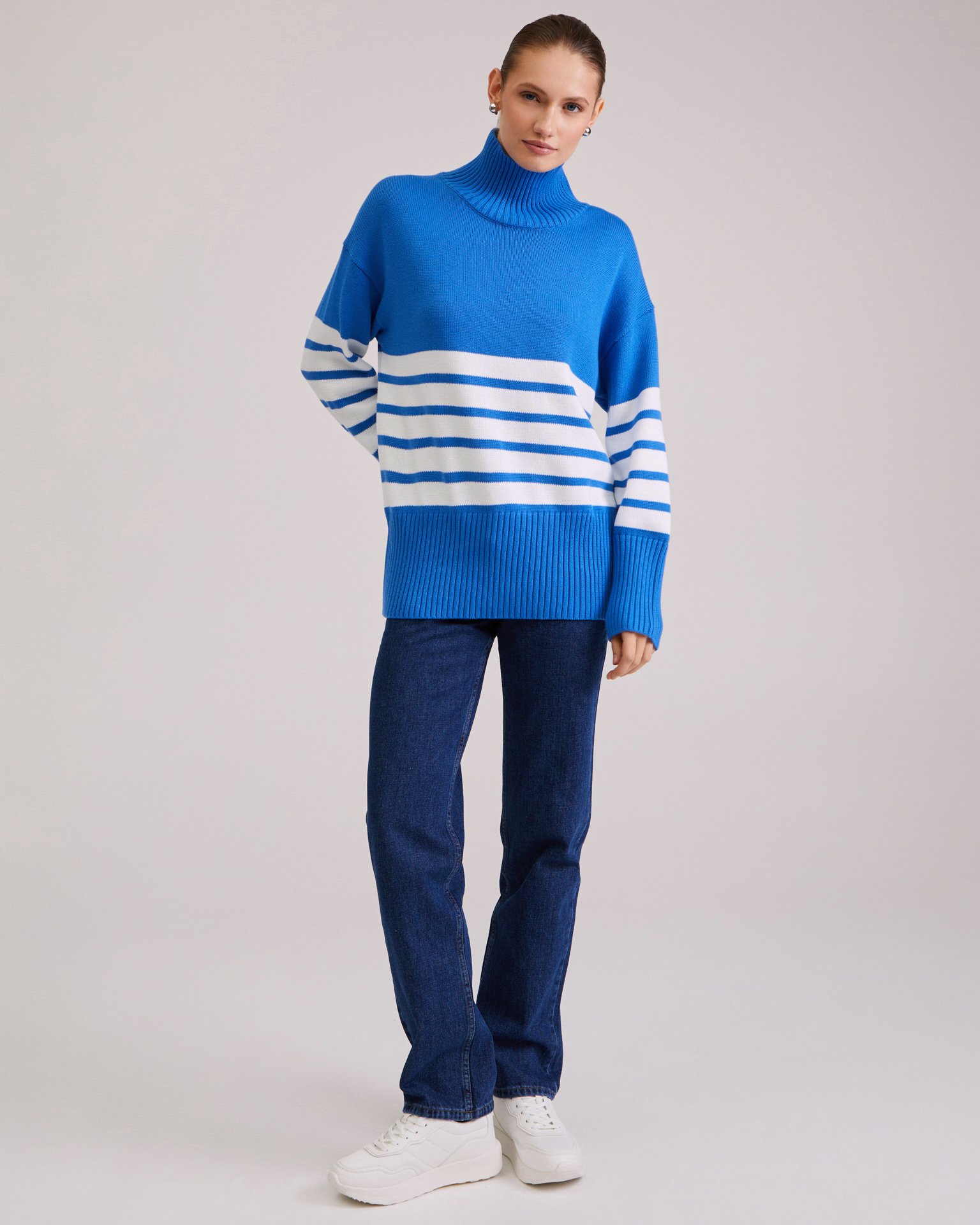 Джемпер в полоску 1