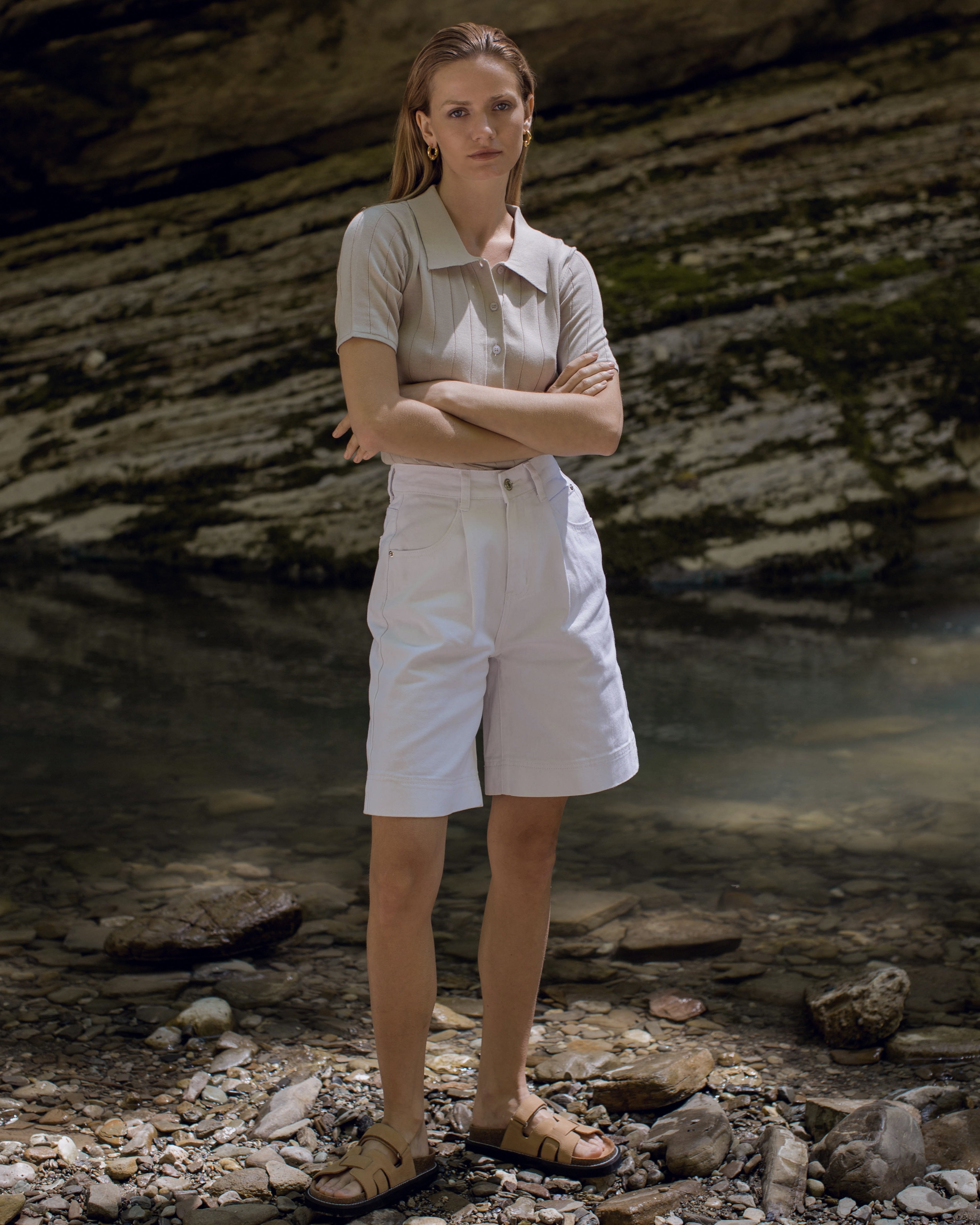 Белые шорты 1