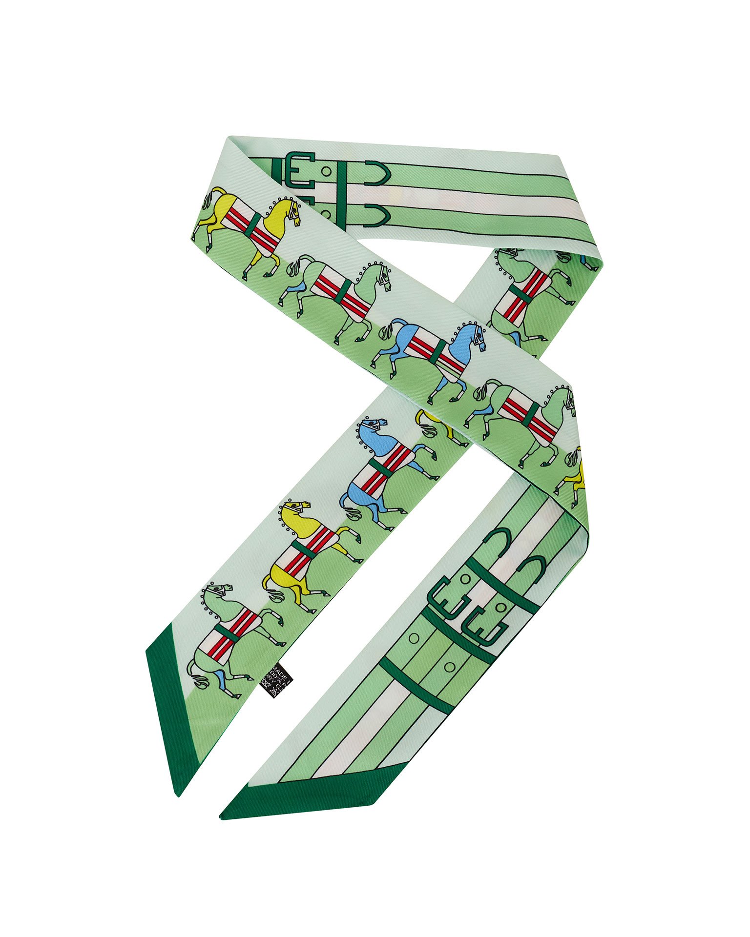 Атласная лента на голову 2