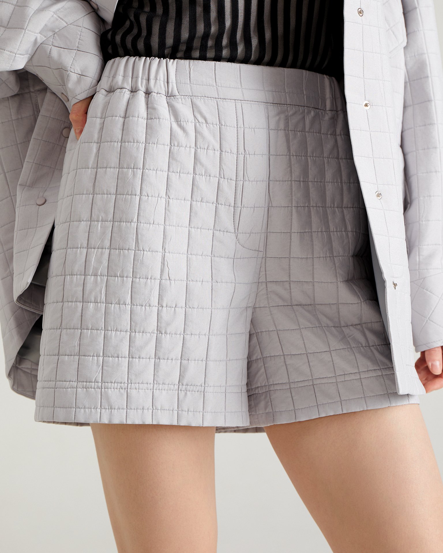 Стеганые шорты 4