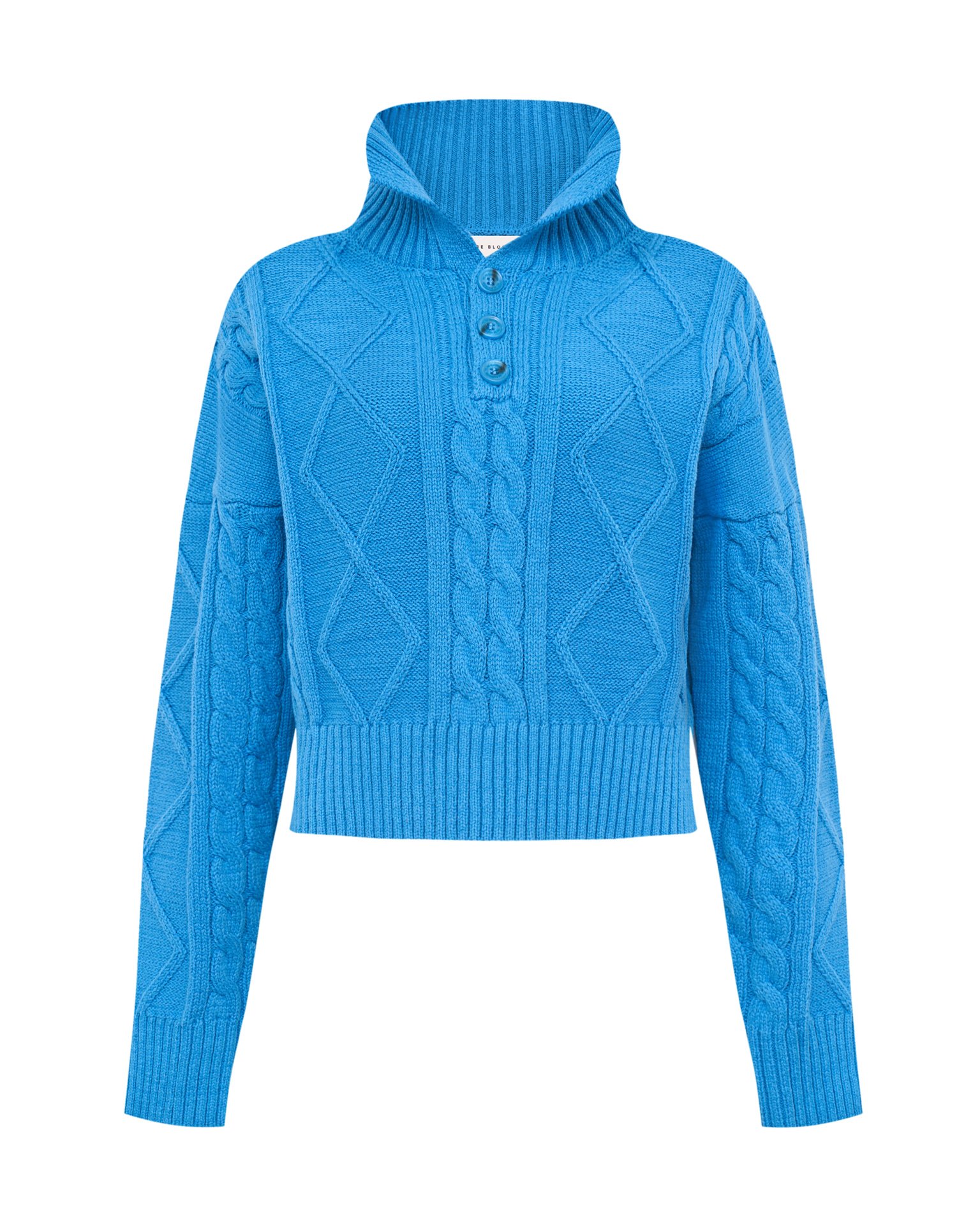 Голубой джемпер 11