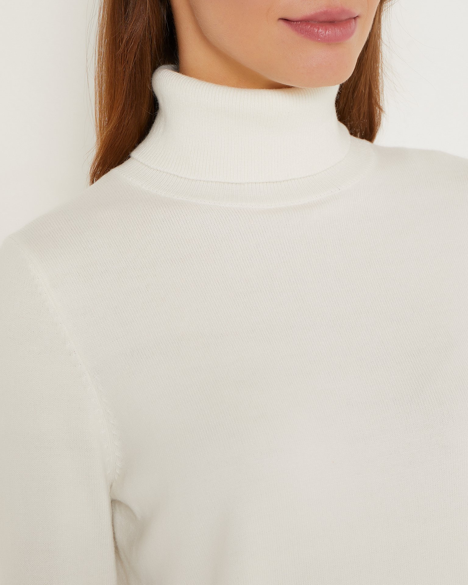 Джемпер с высоким воротом 6