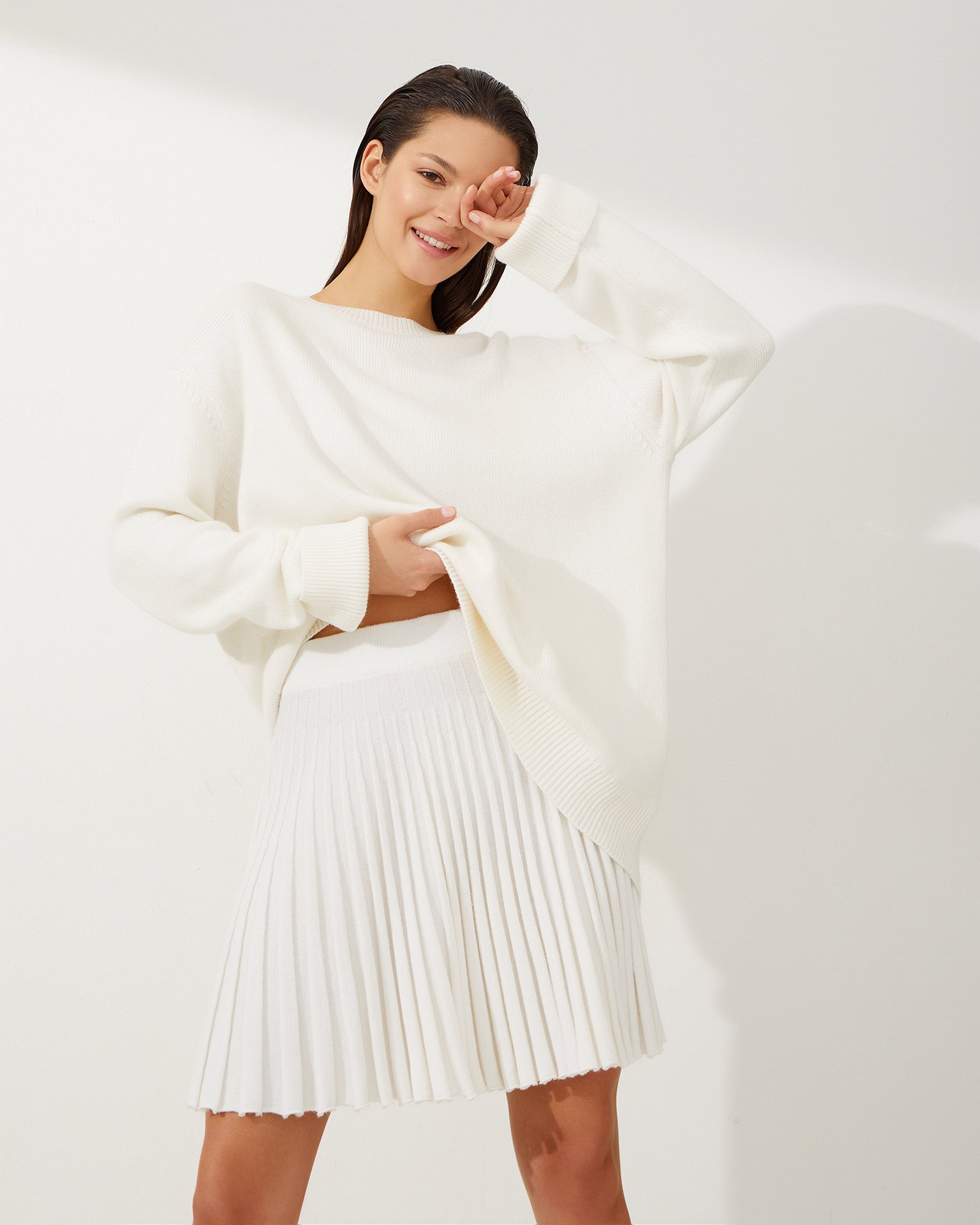 Юбка из кашемира 1