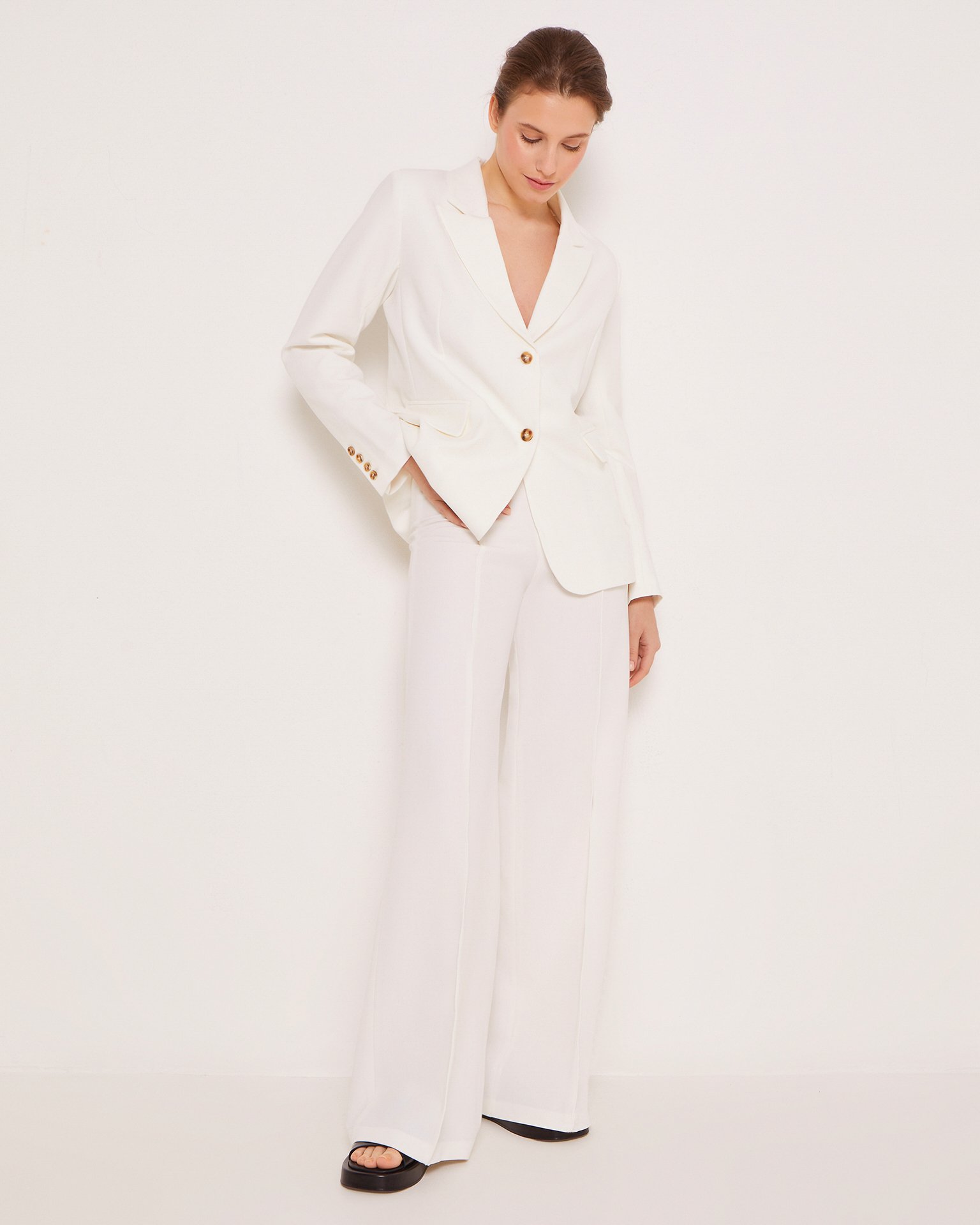 Белый жакет 3