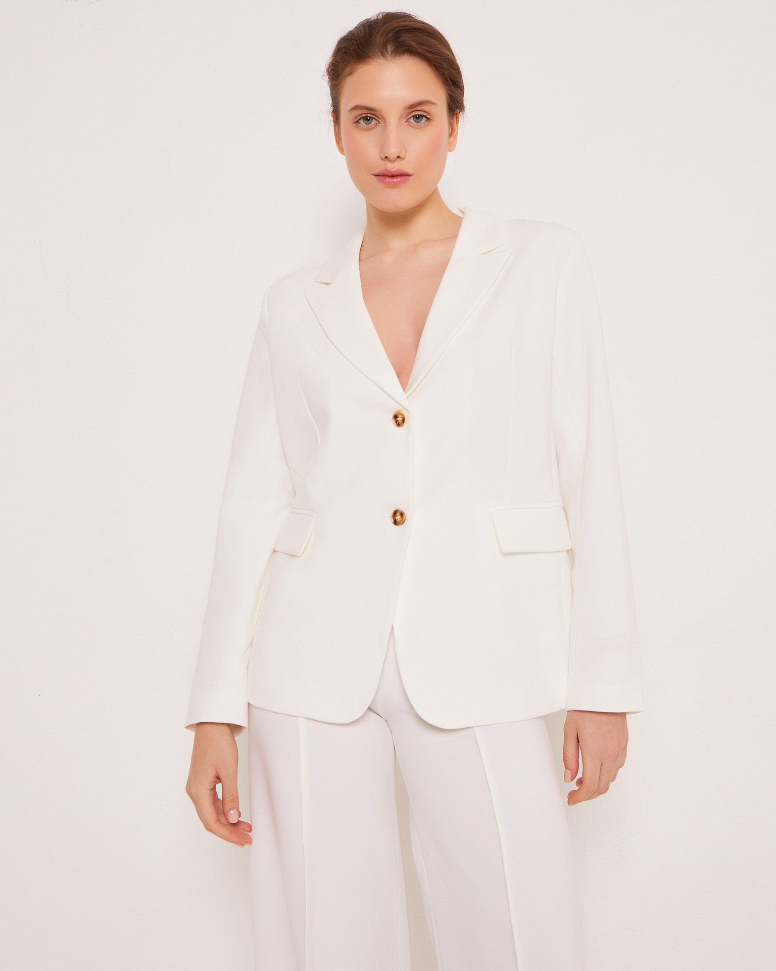 Белый жакет 5