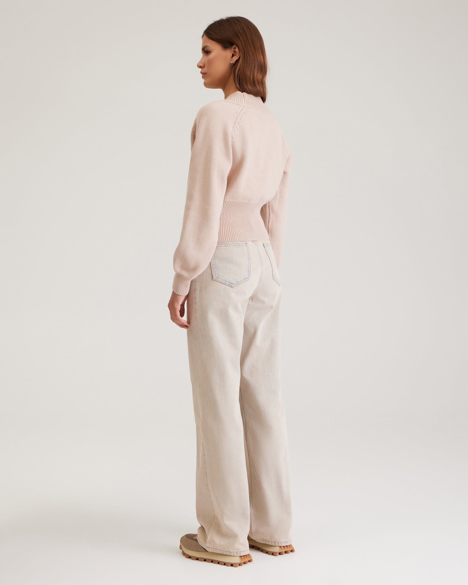 Кардиган с V-образным вырезом 4