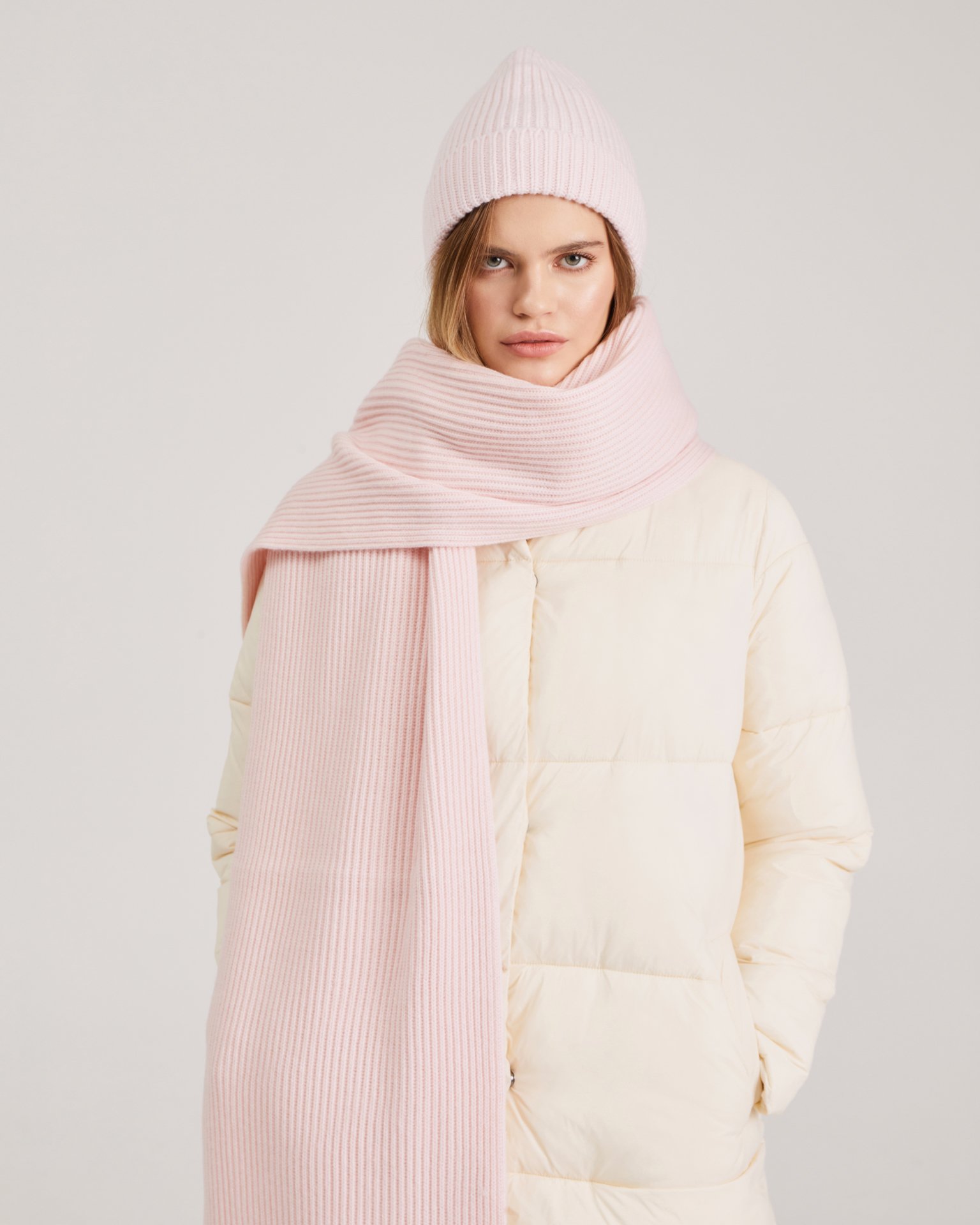 Широкий шарф 1