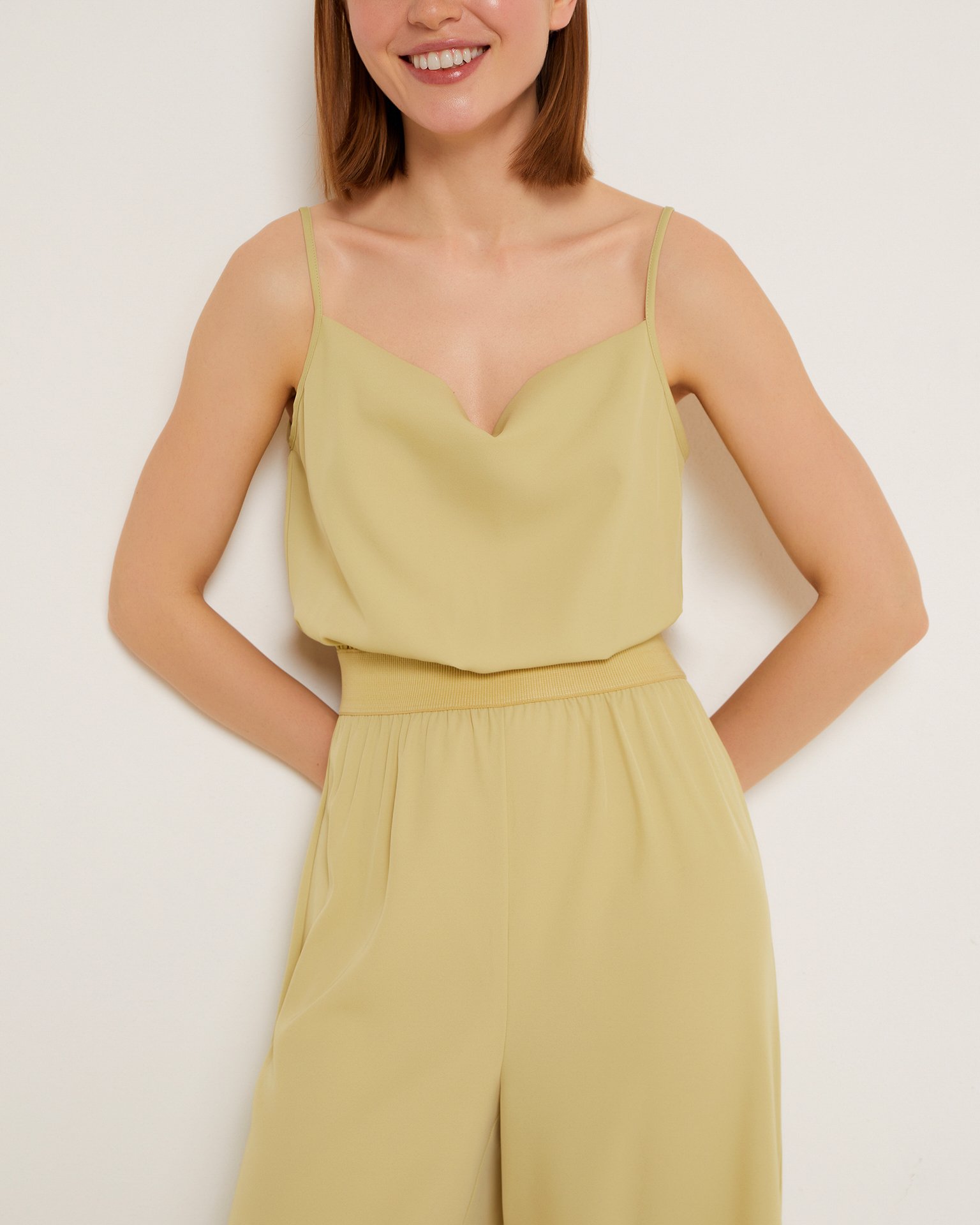 Комбинезон с брюками-палаццо 5