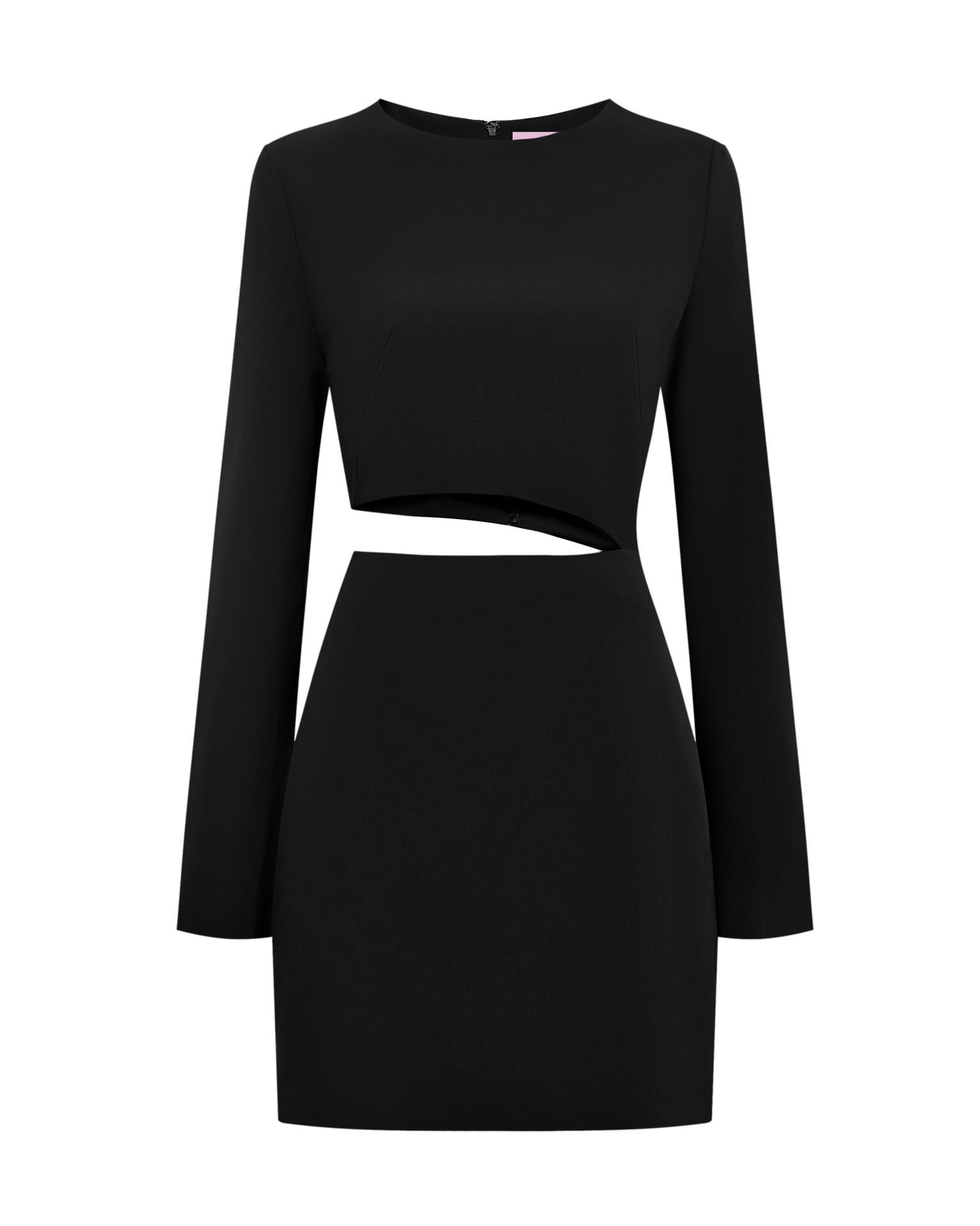 Платье с разрезом на талии 8