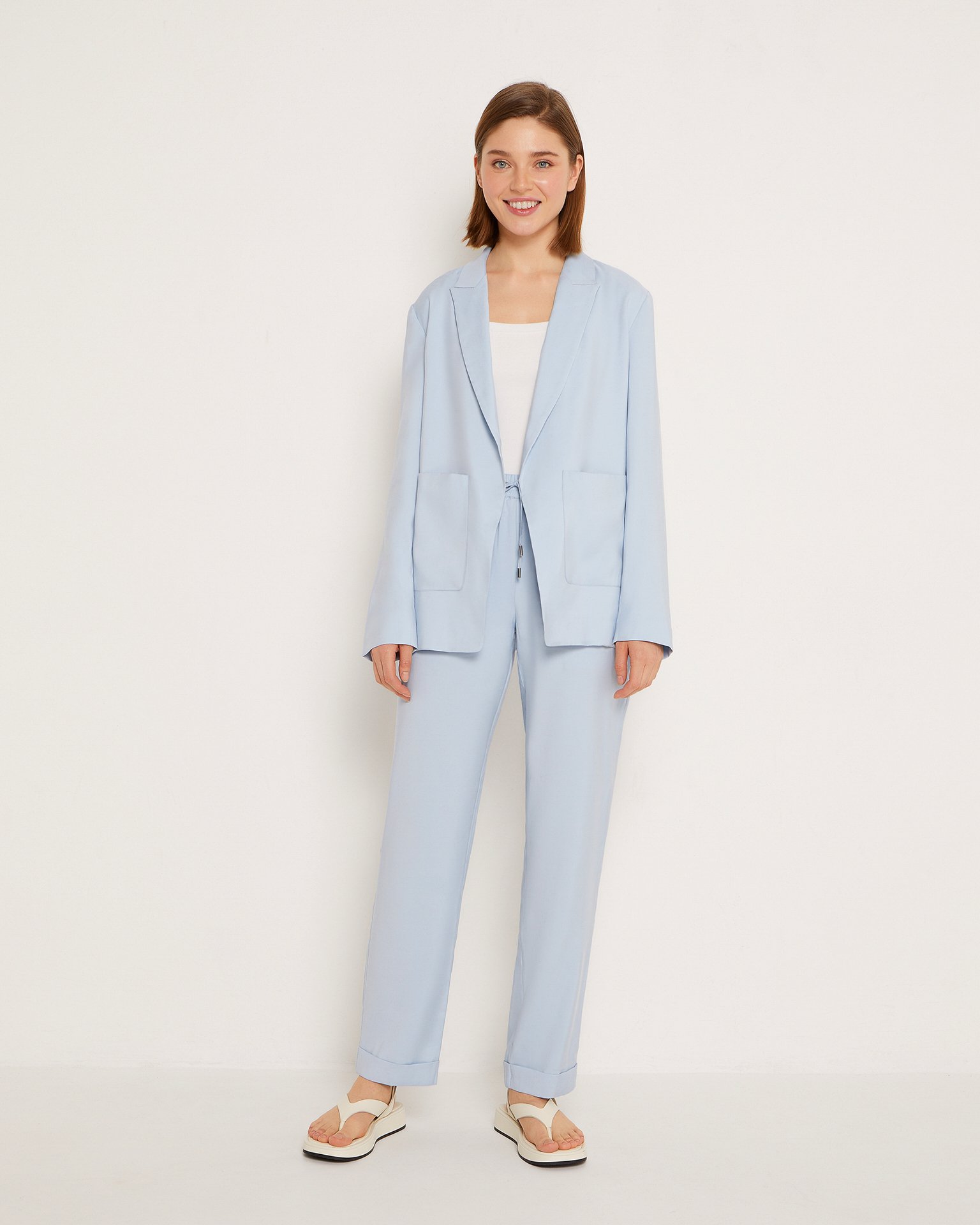 Голубой жакет 3