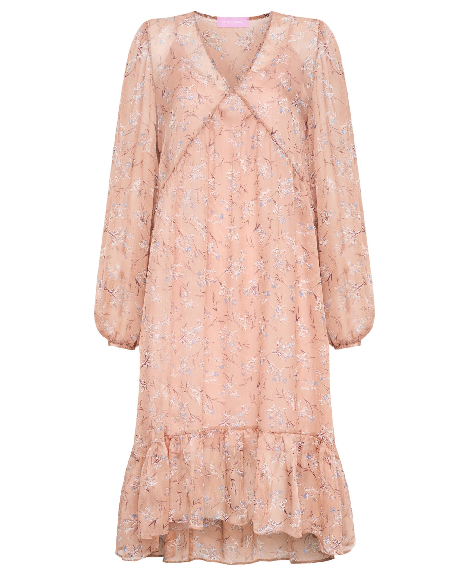 Dress with a high waist 7