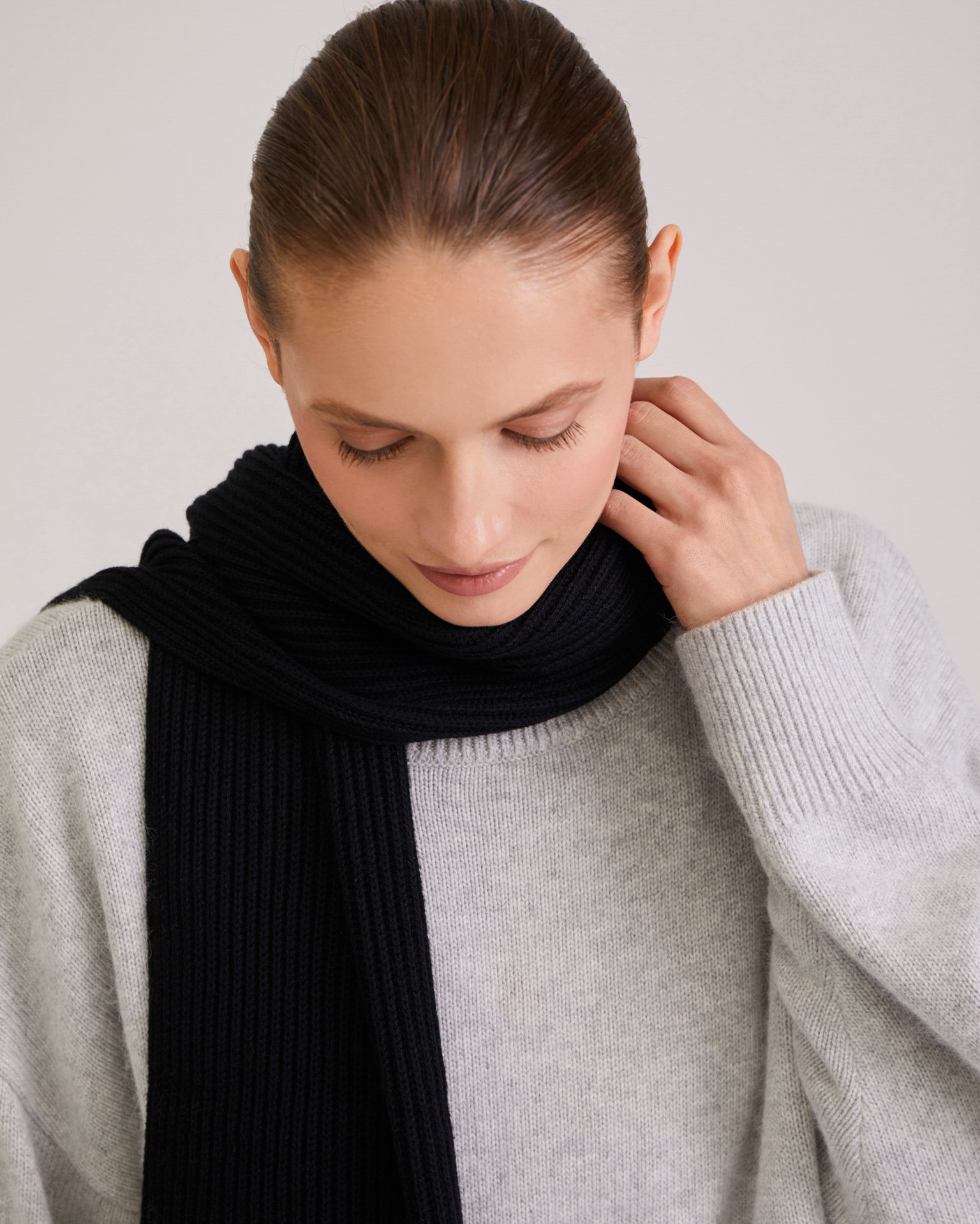 Широкий шарф 2