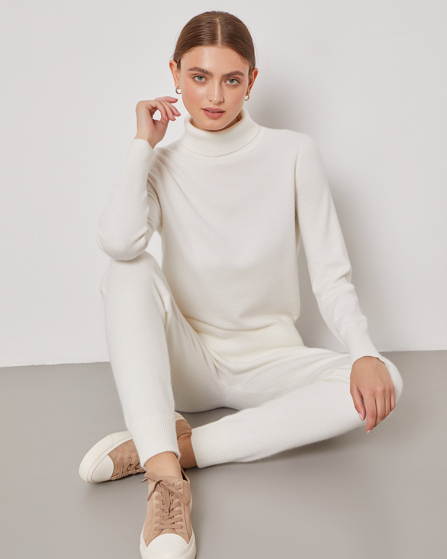 An angora wool suit 1