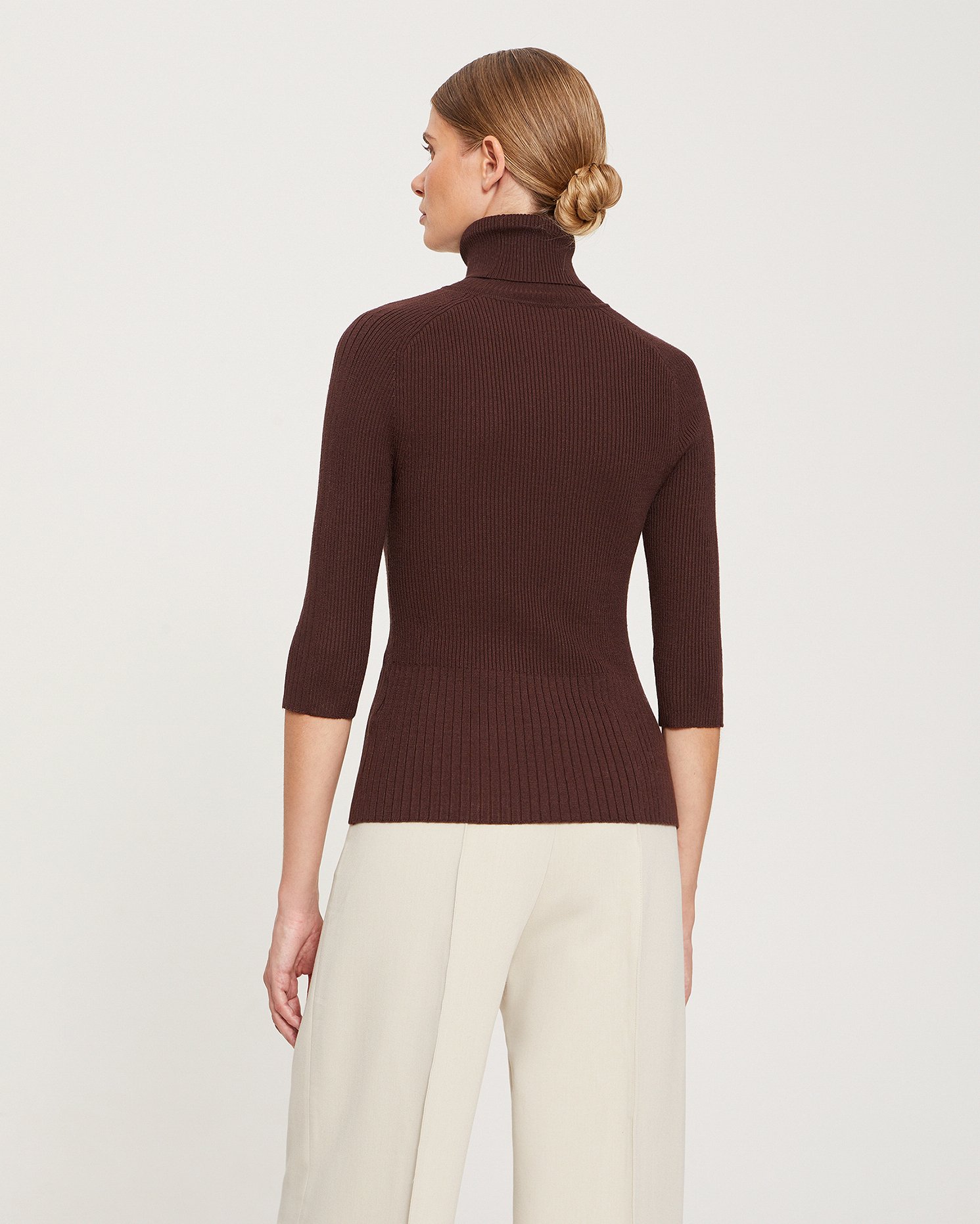 Джемпер с рукавами ¾ 5