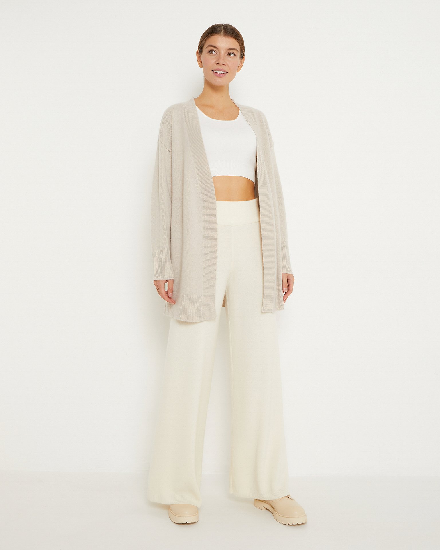 Кардиган из шерсти и кашемира 4