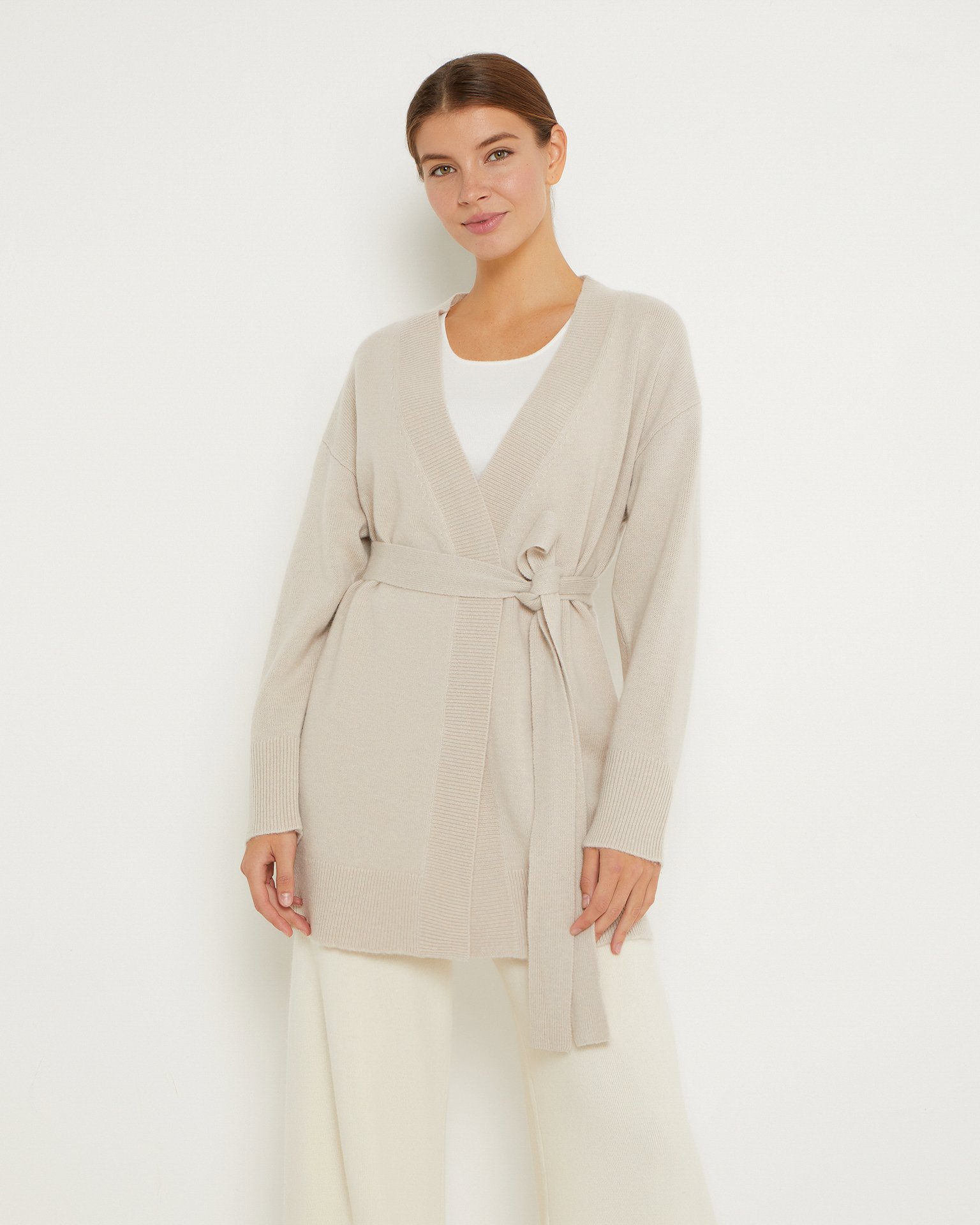 Кардиган из шерсти и кашемира 6