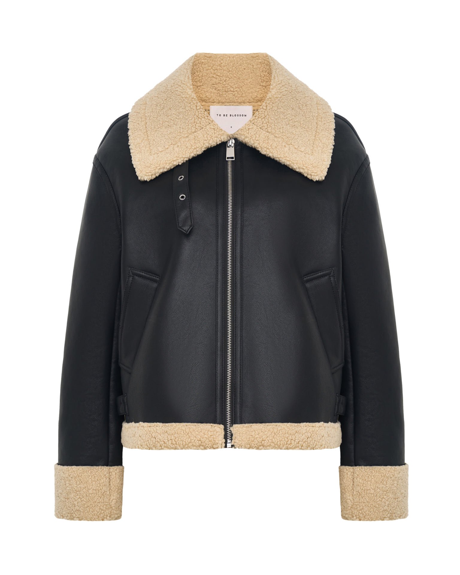 Дубленка в черном цвете 9