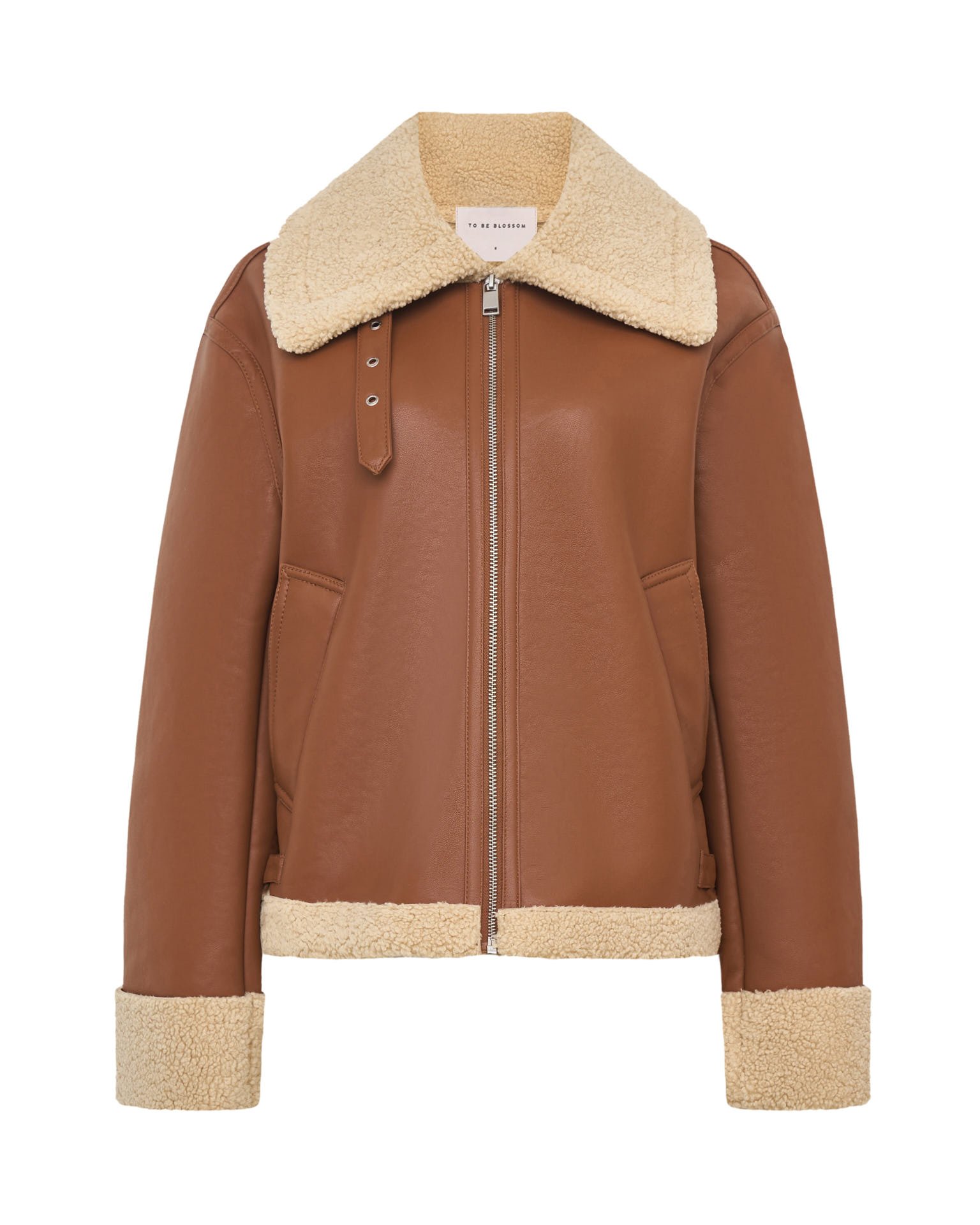 Дубленка в коричневом цвете 8