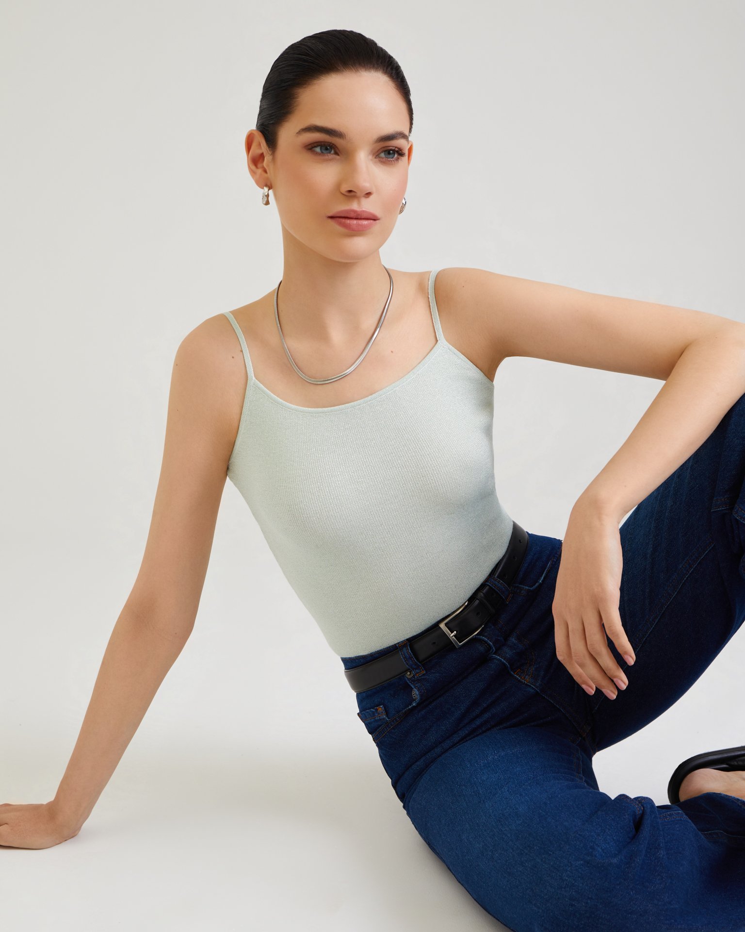 Топ прямого кроя 1