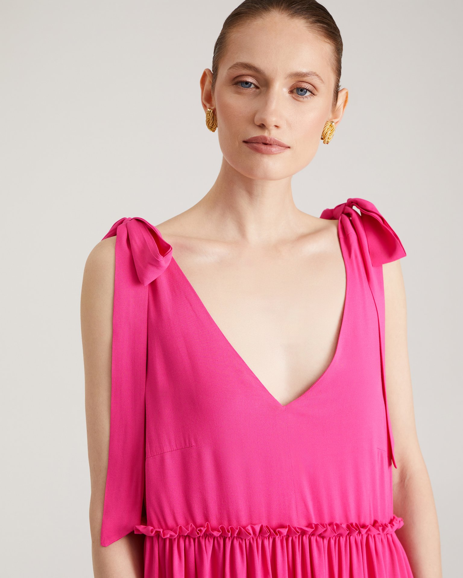 Сарафан фуксия 4