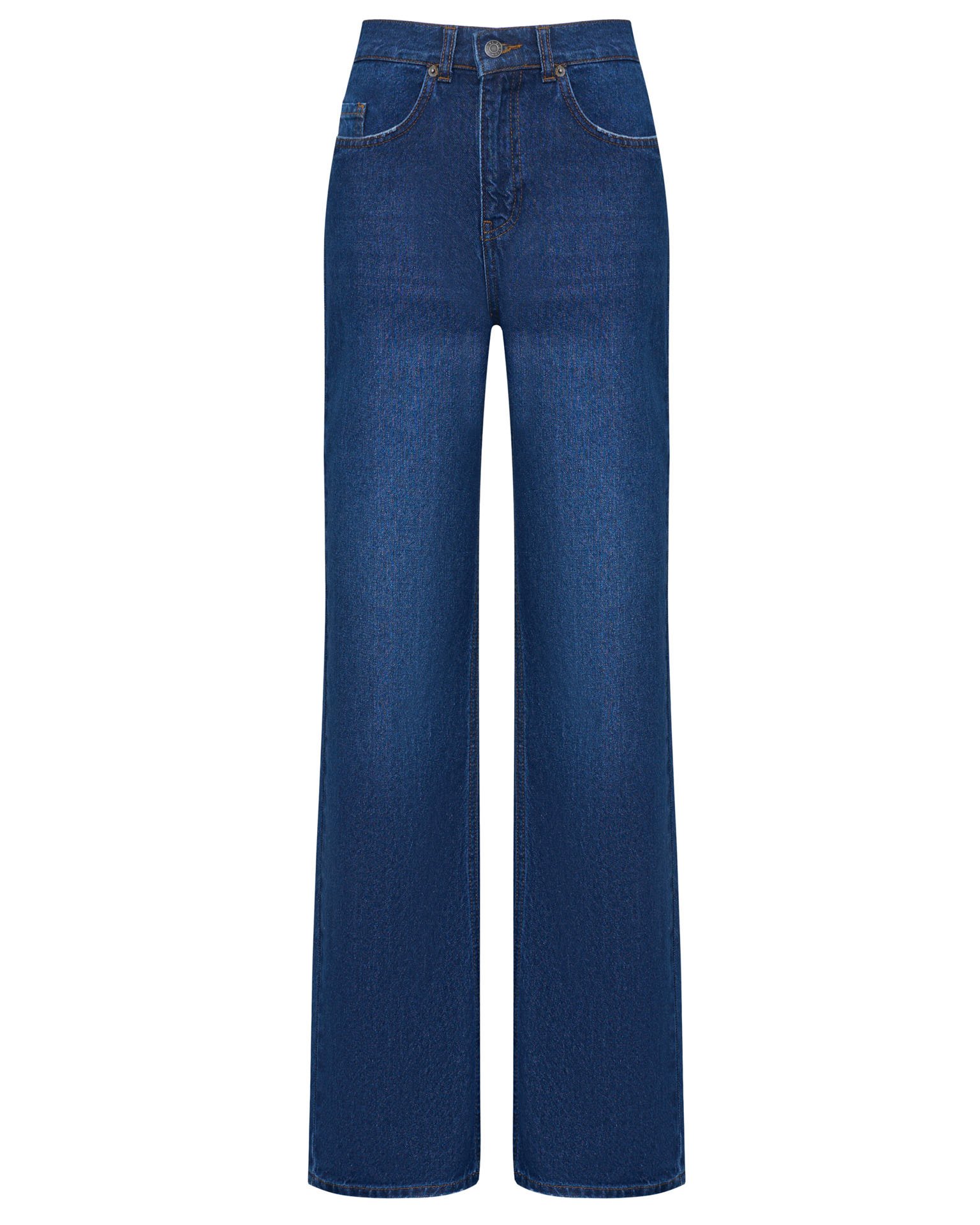 Темно-синие джинсы 1